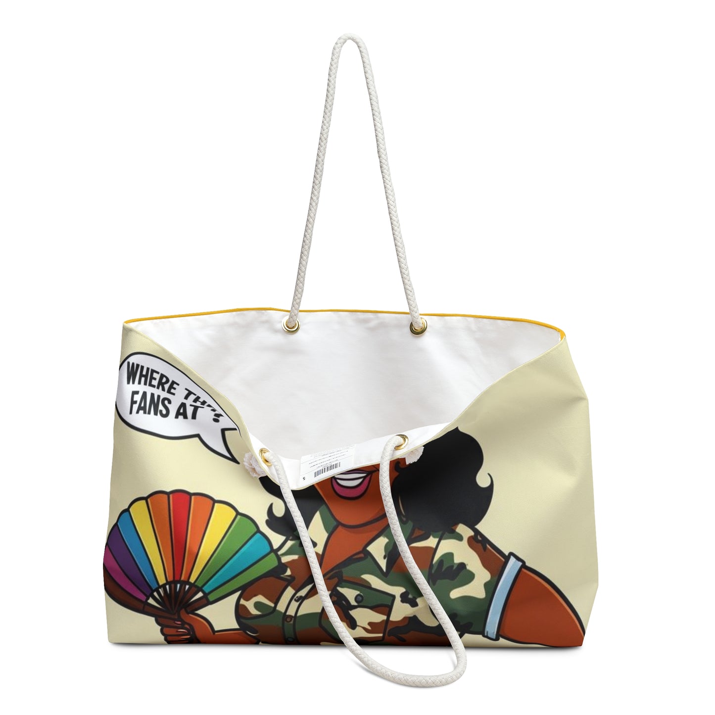 Where Them Fans At? Weekender Bag