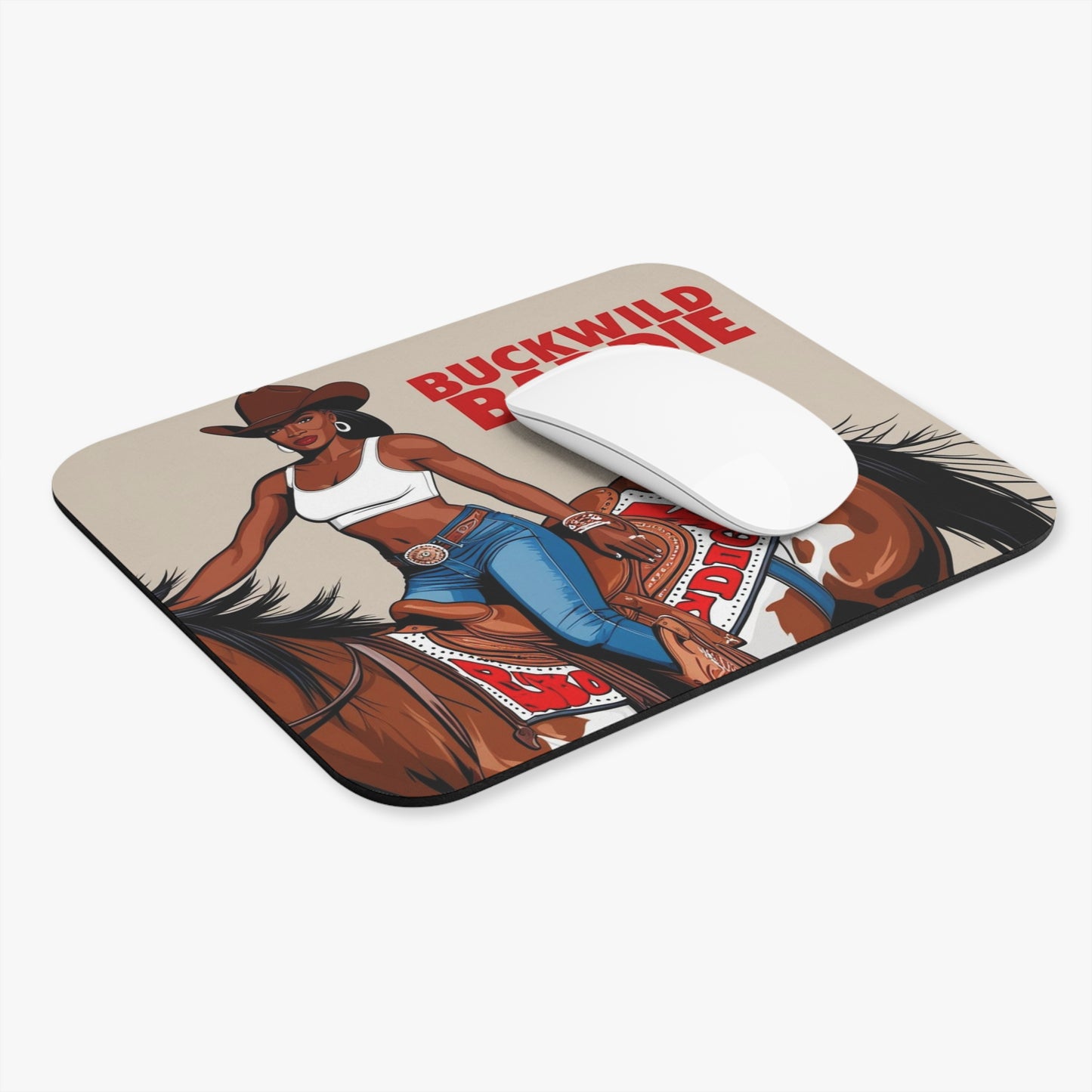 Buckwild Baddie Mouse Pad