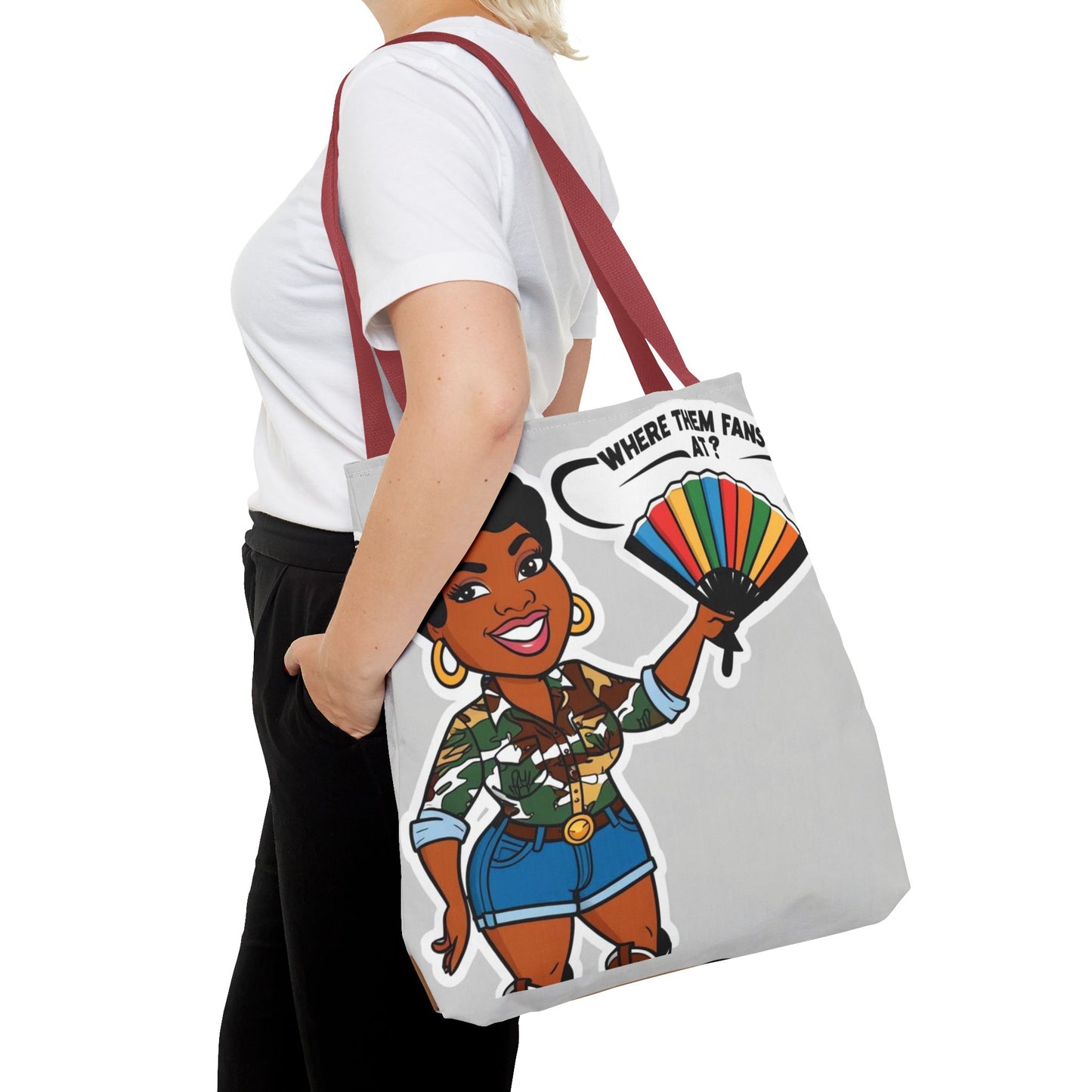 Where Them Fans At? Tote Bag