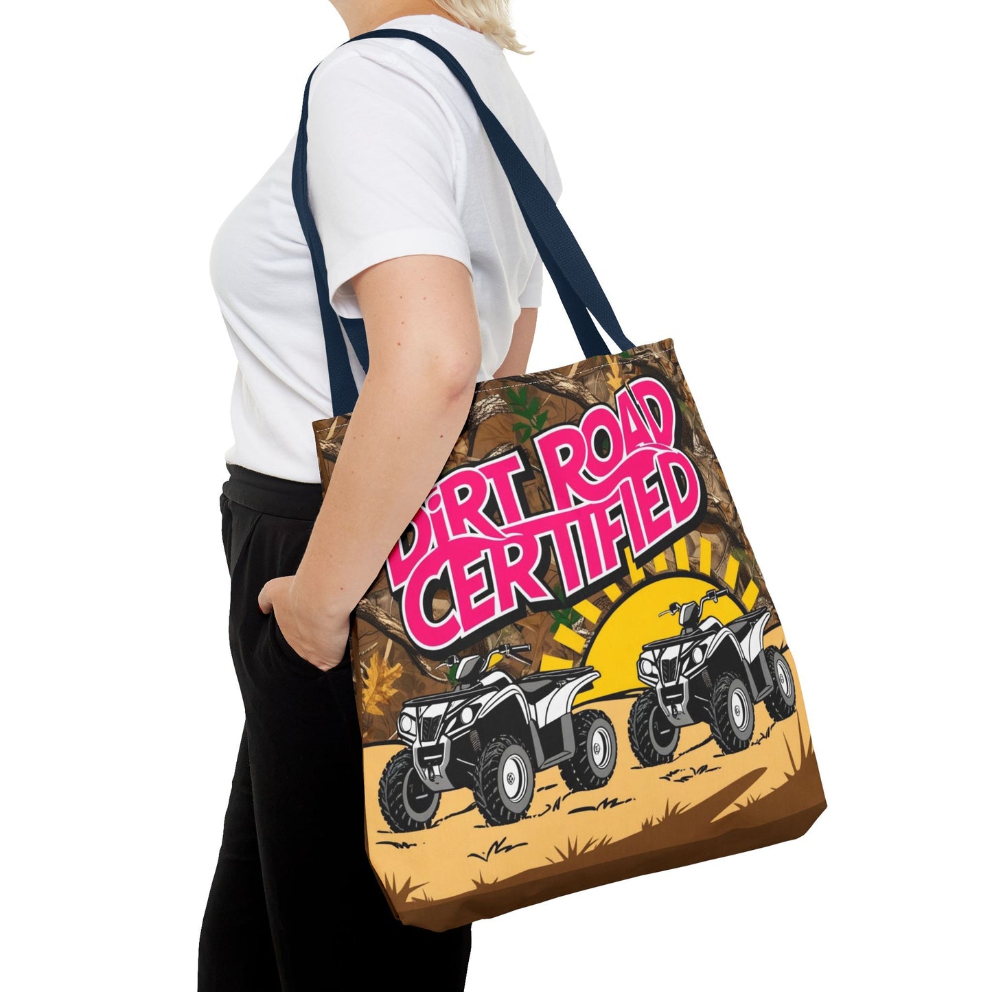 Dirt Road Certified Pink Tote Bag