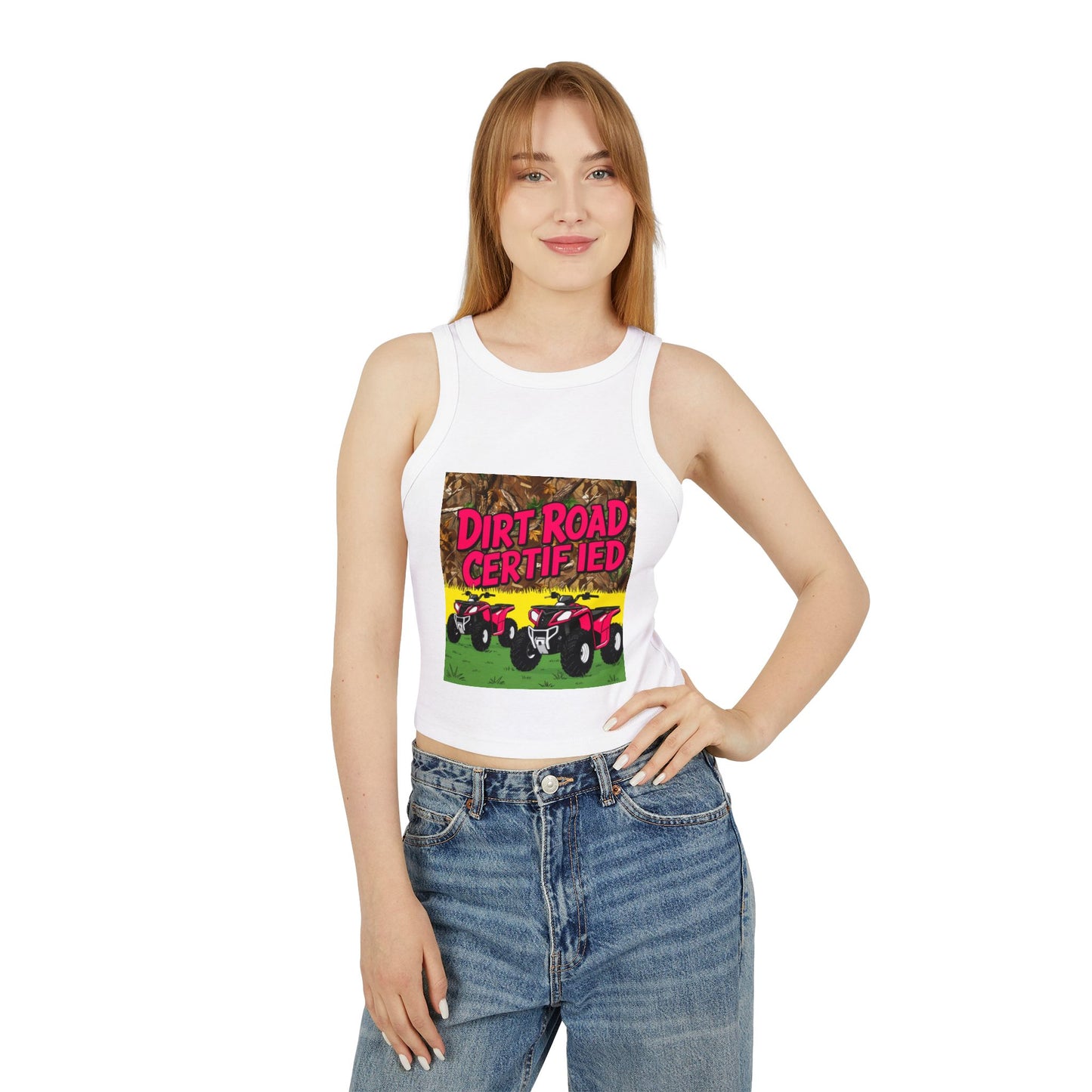 Dirt Road Certified Women's Micro Rib Racer Tank Top