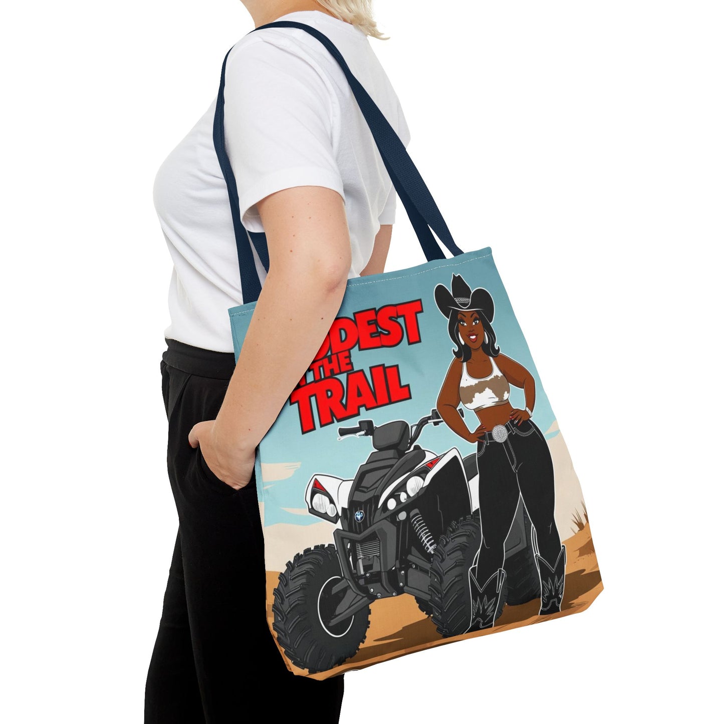 Baddest on the Trail Tote Bag