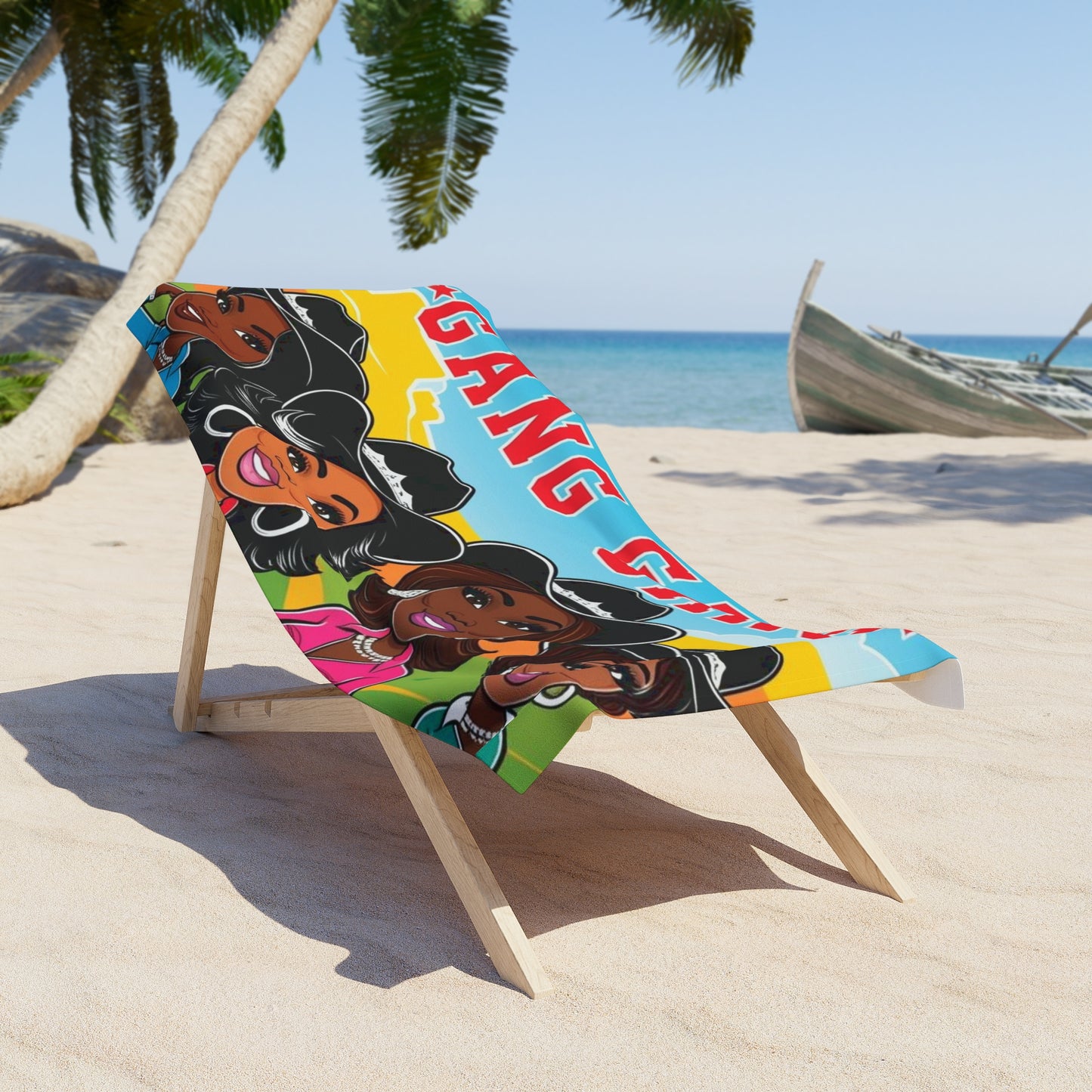 Cowgirl Gang Beach Towel