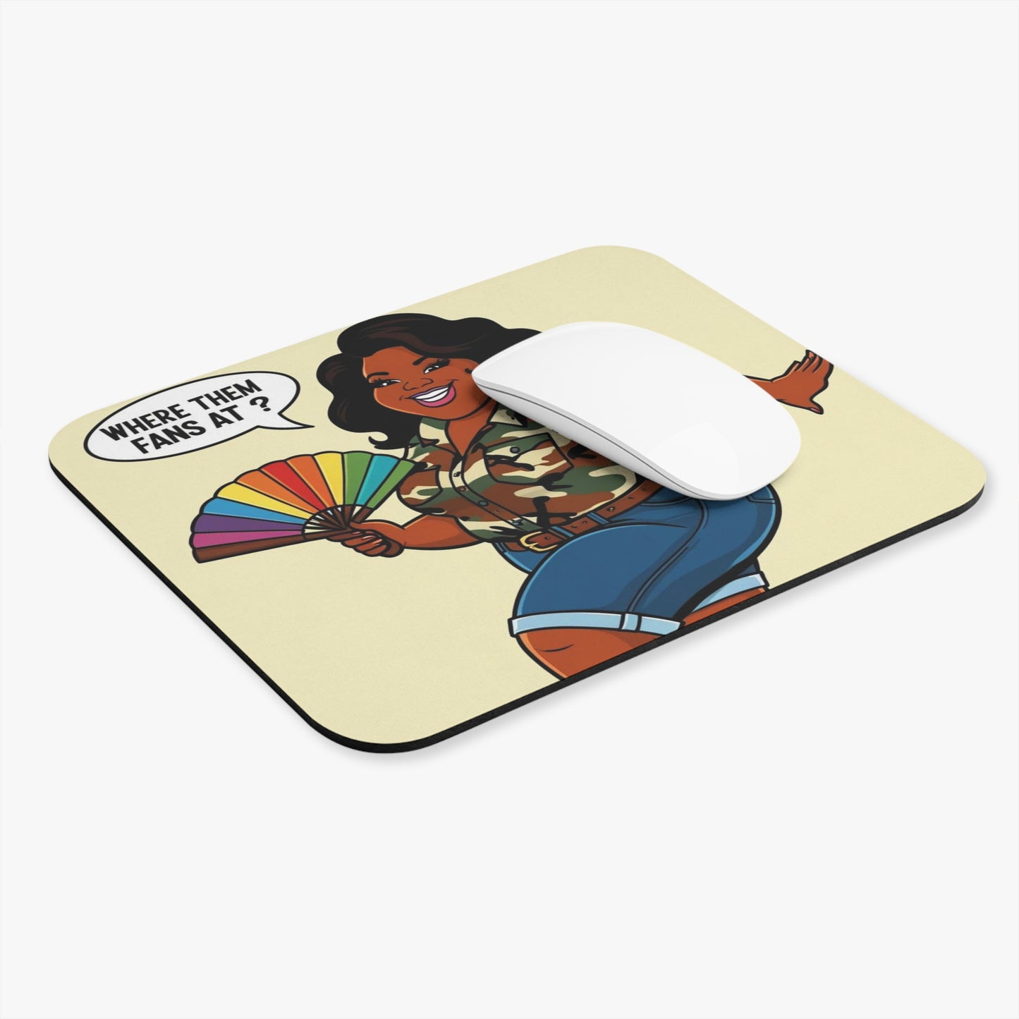 Where Them Fans At? Mouse Pad