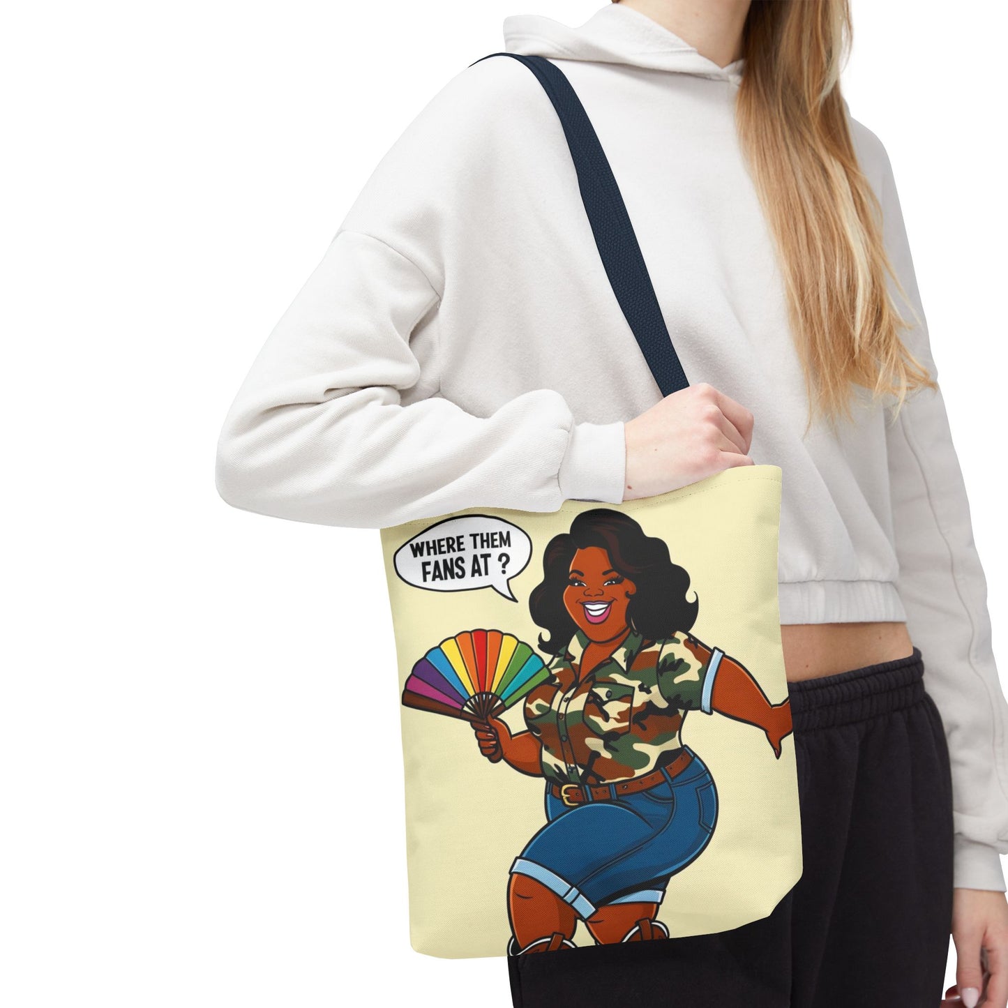 Where Them Fans At? Tote Bag