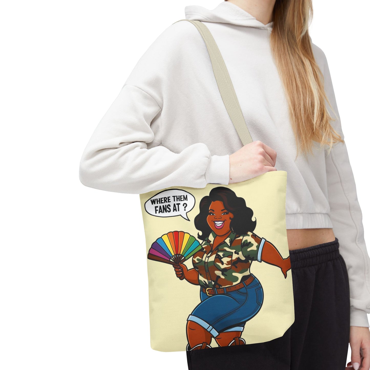 Where Them Fans At? Tote Bag