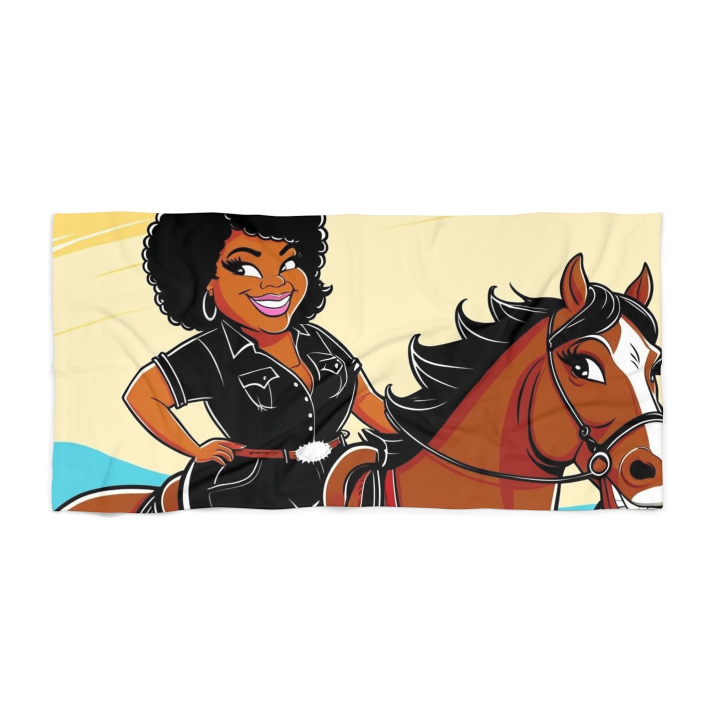 Sittin' Pretty Beach Towel