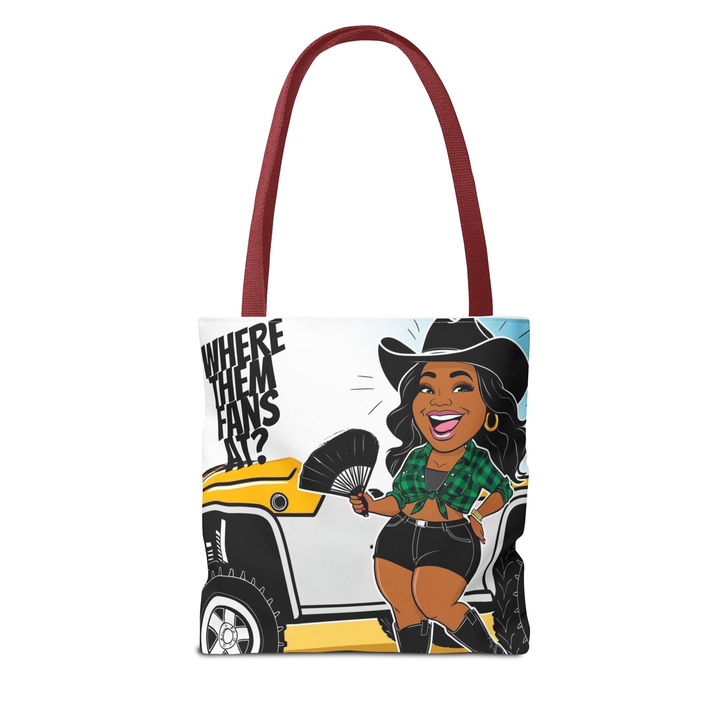 Where Them Fans At? Tote Bag