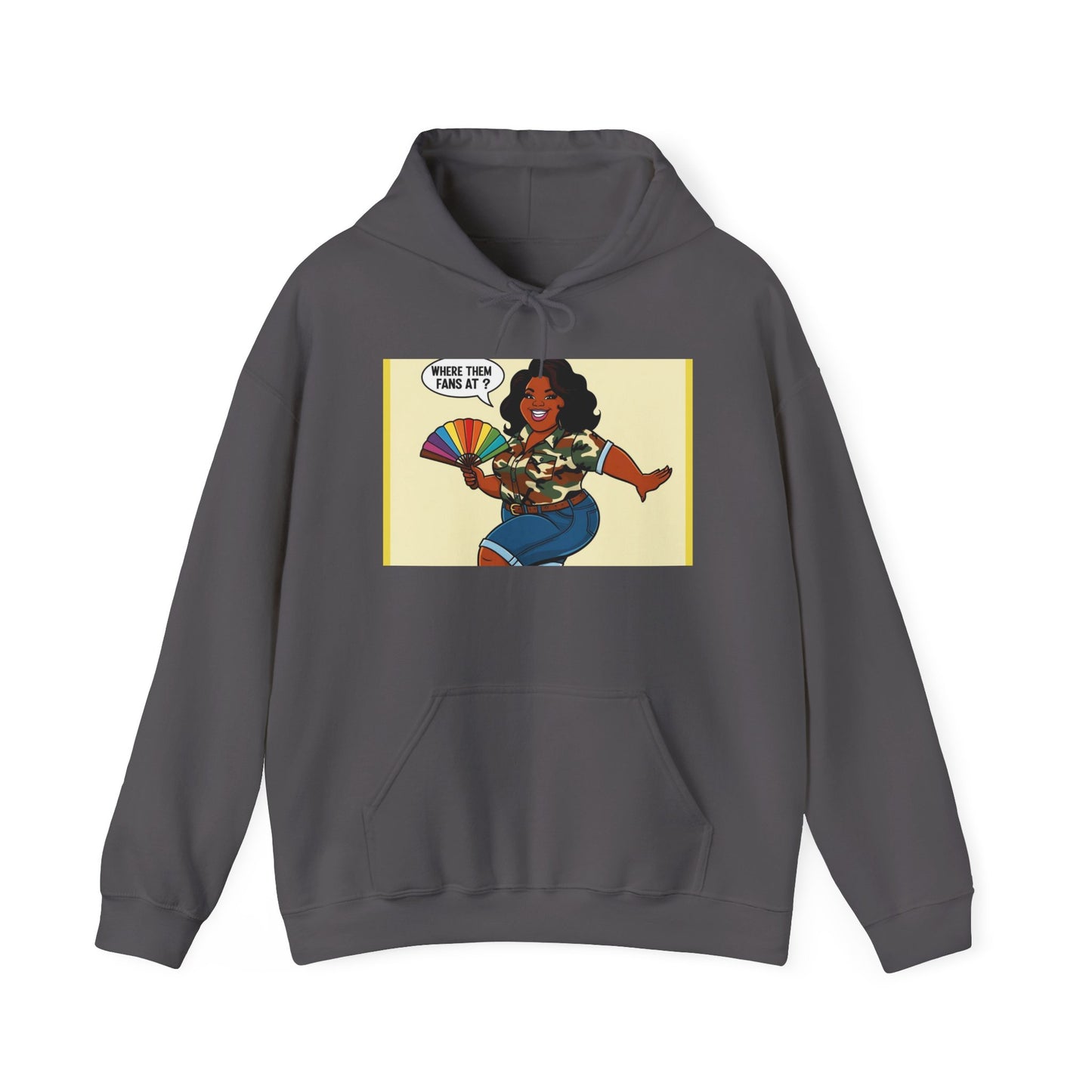 Where Them Fans At? Unisex Hoodie