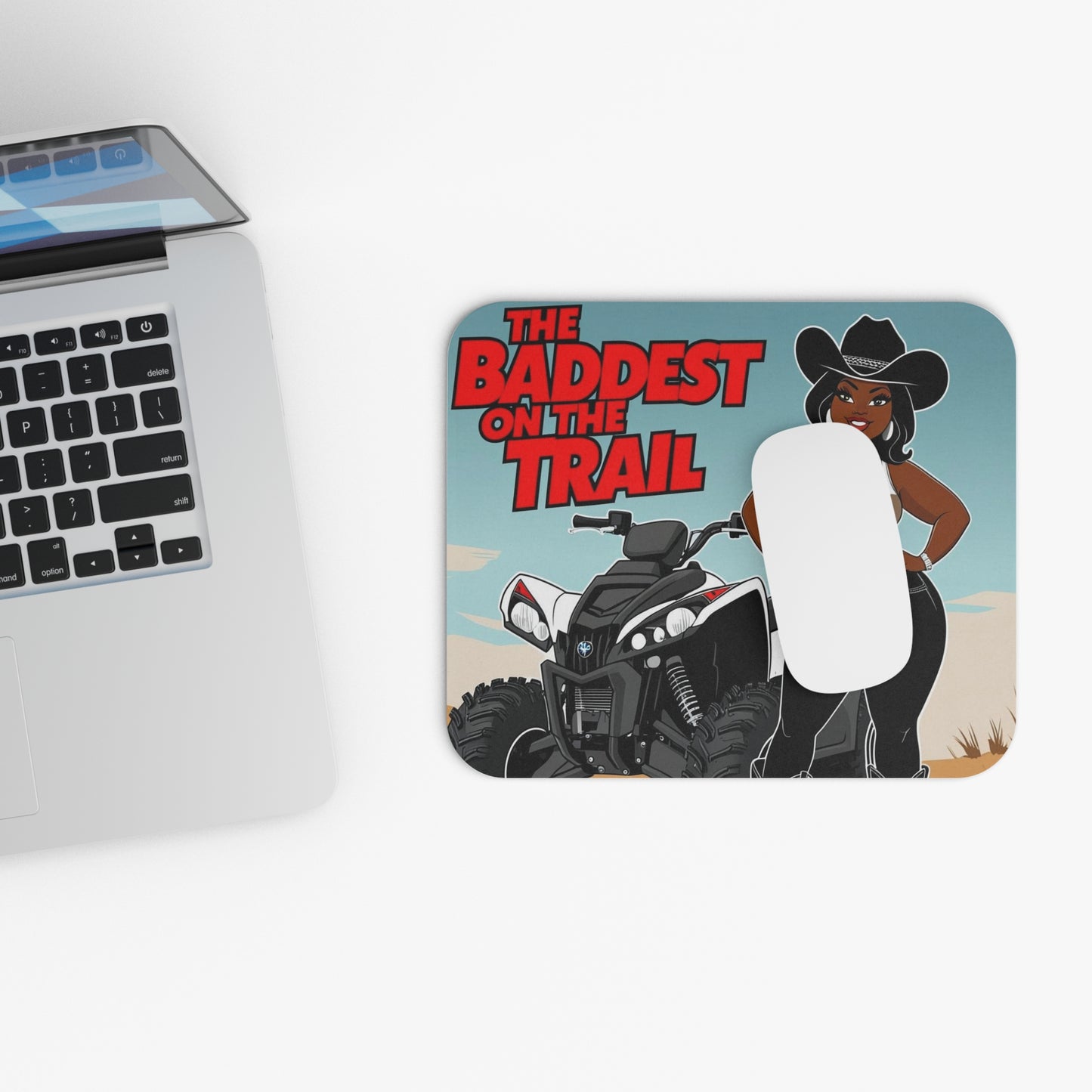 Baddest on the Trail Mouse Pad