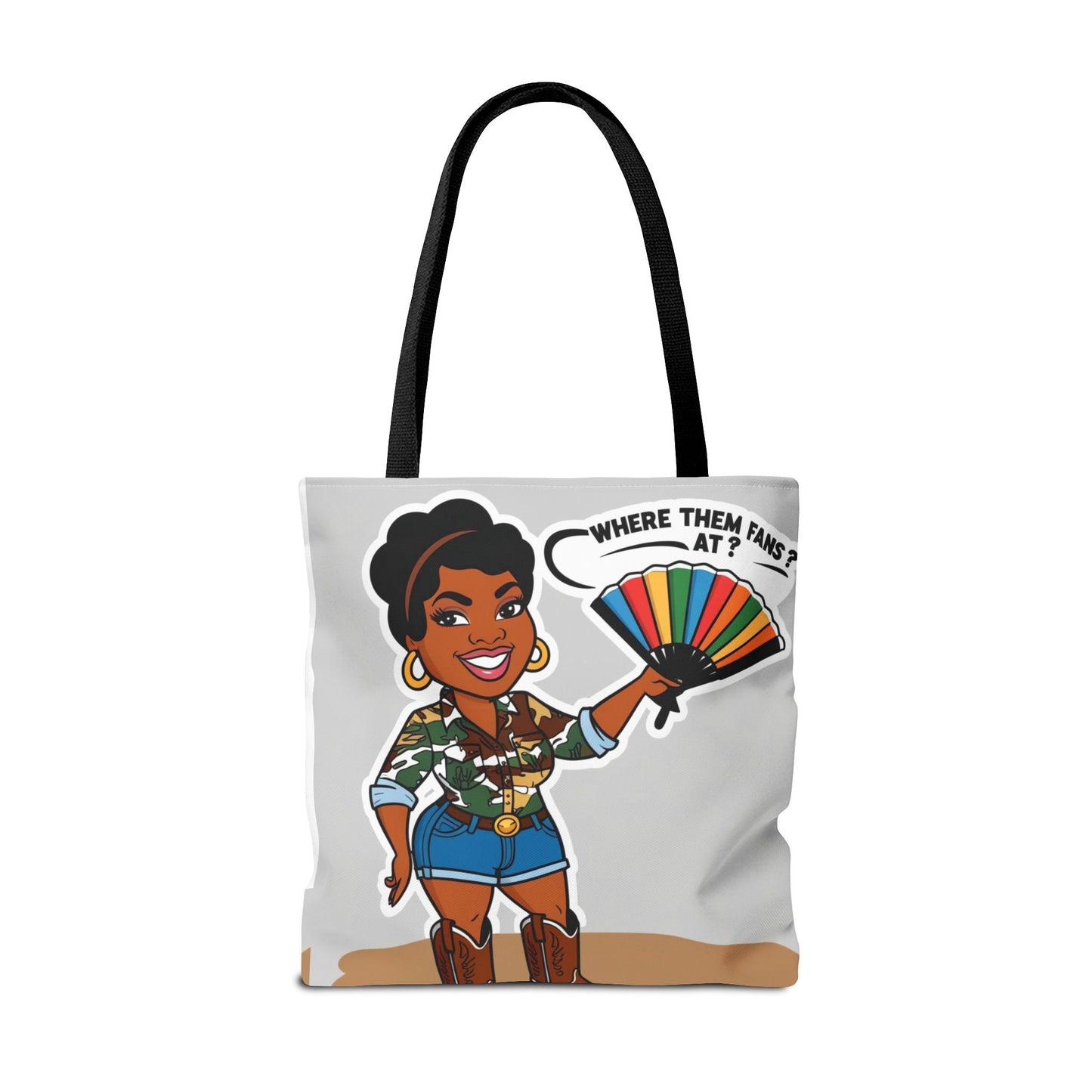 Where Them Fans At? Tote Bag