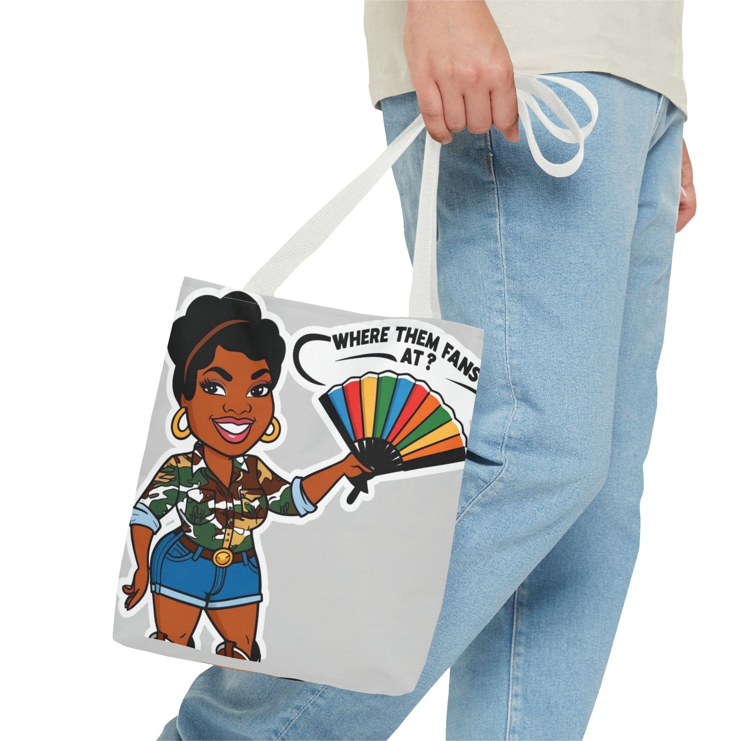 Where Them Fans At? Tote Bag