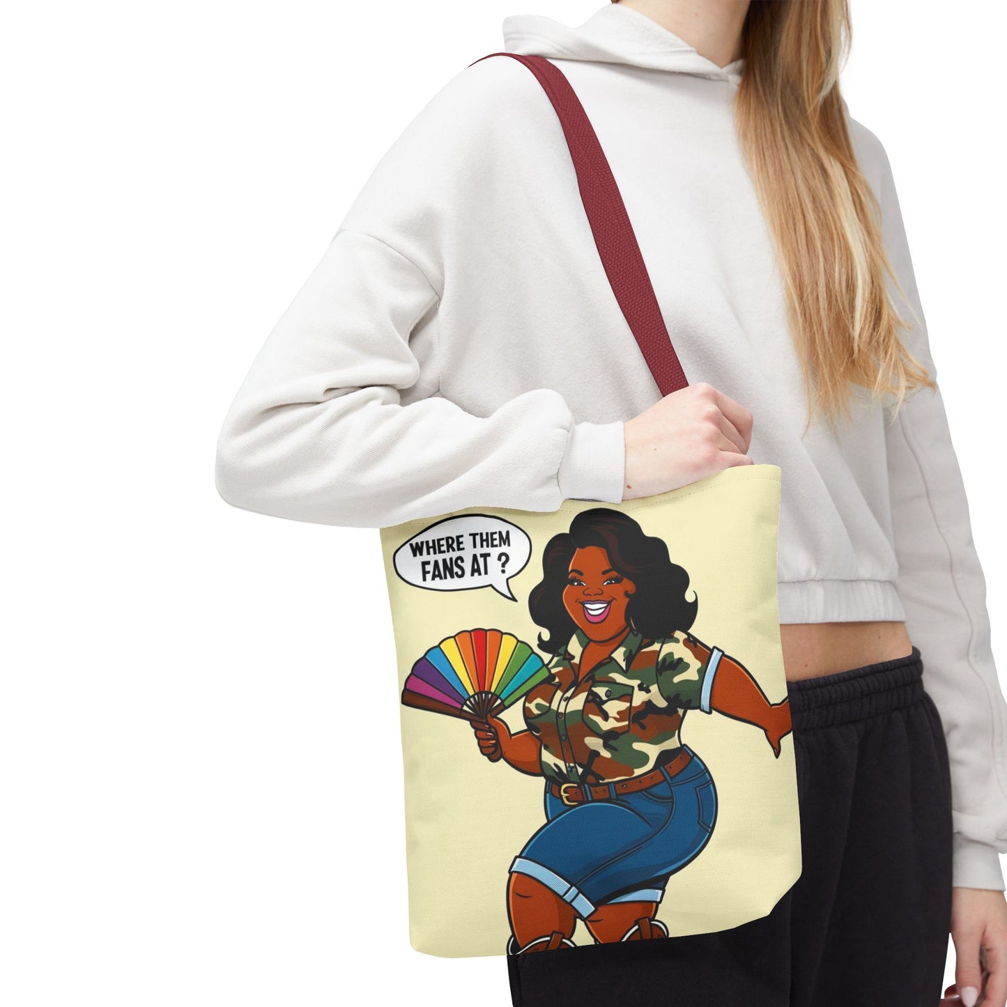 Where Them Fans At? Tote Bag