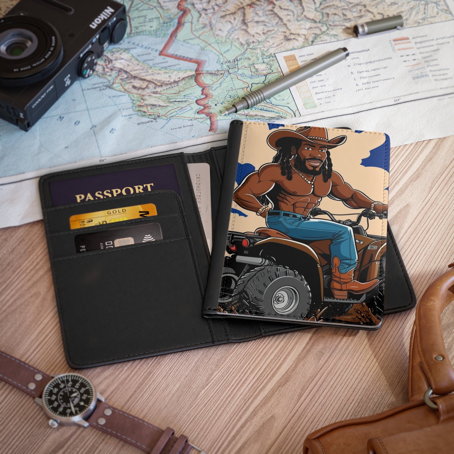 Sexy Locs Passport Cover