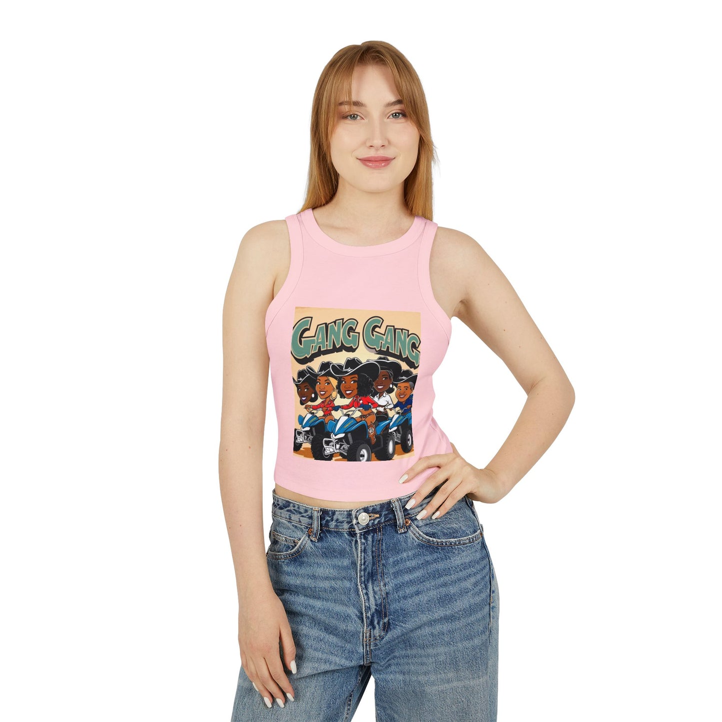 Mixed Gang Racer Tank Top for Women