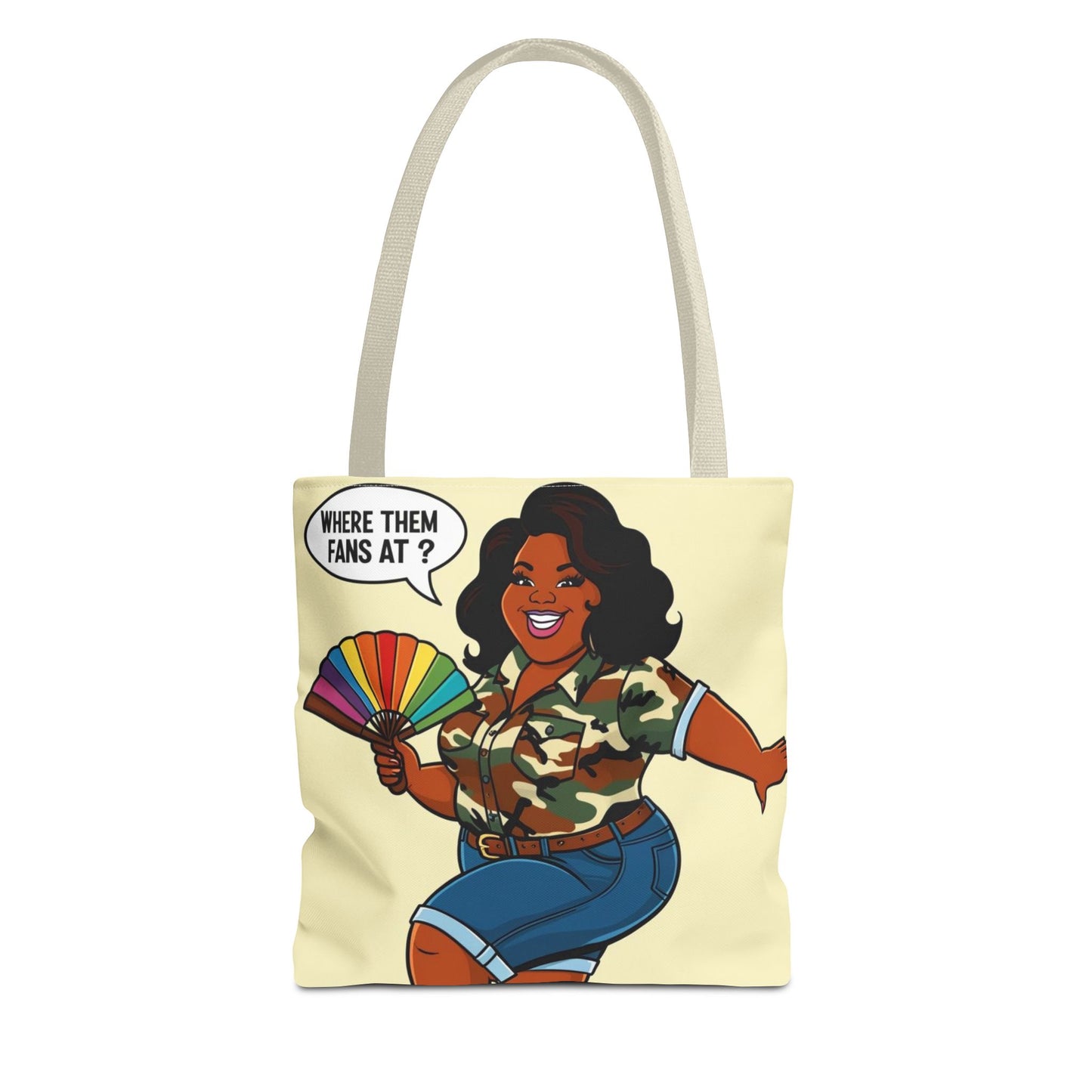 Where Them Fans At? Tote Bag