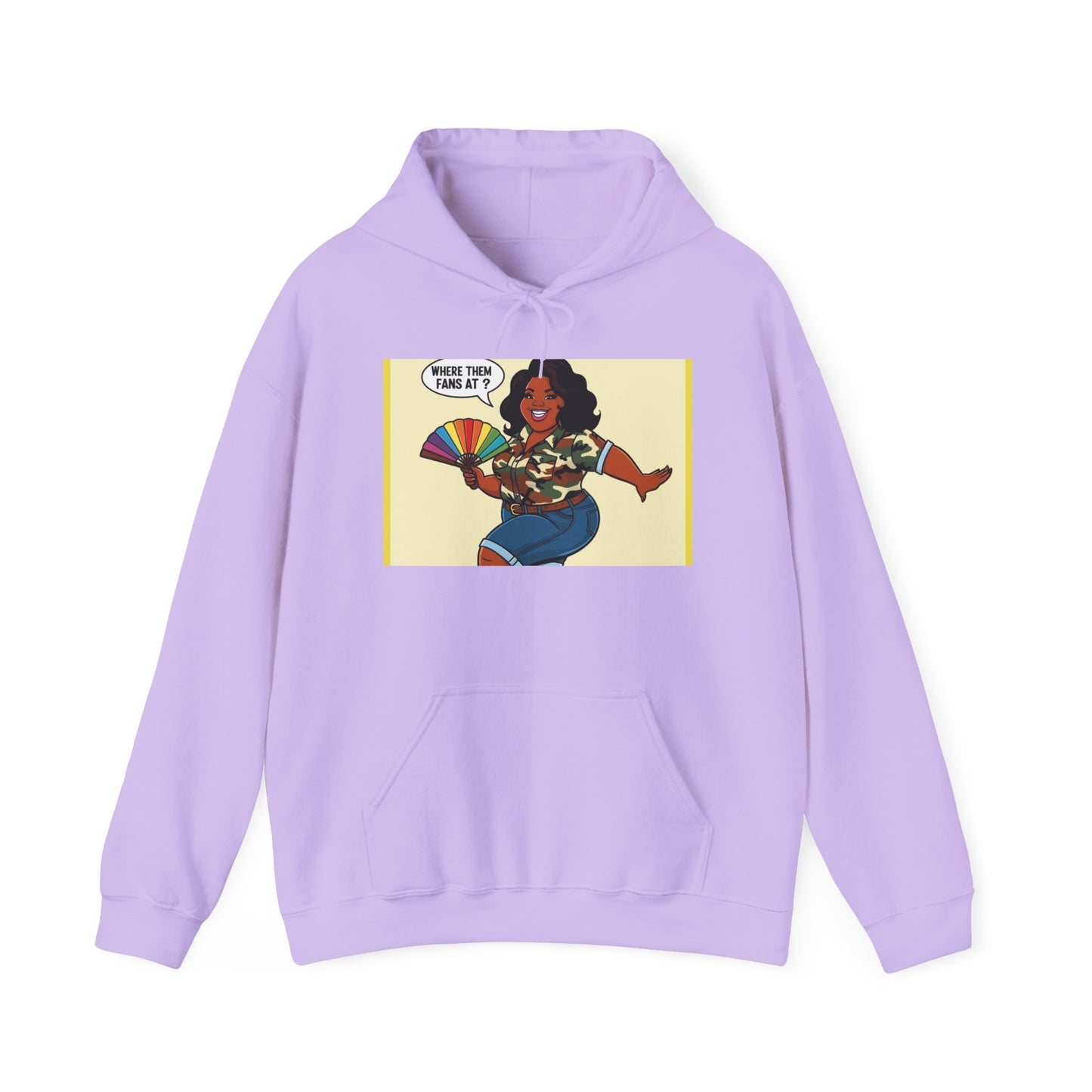 Where Them Fans At? Unisex Hoodie