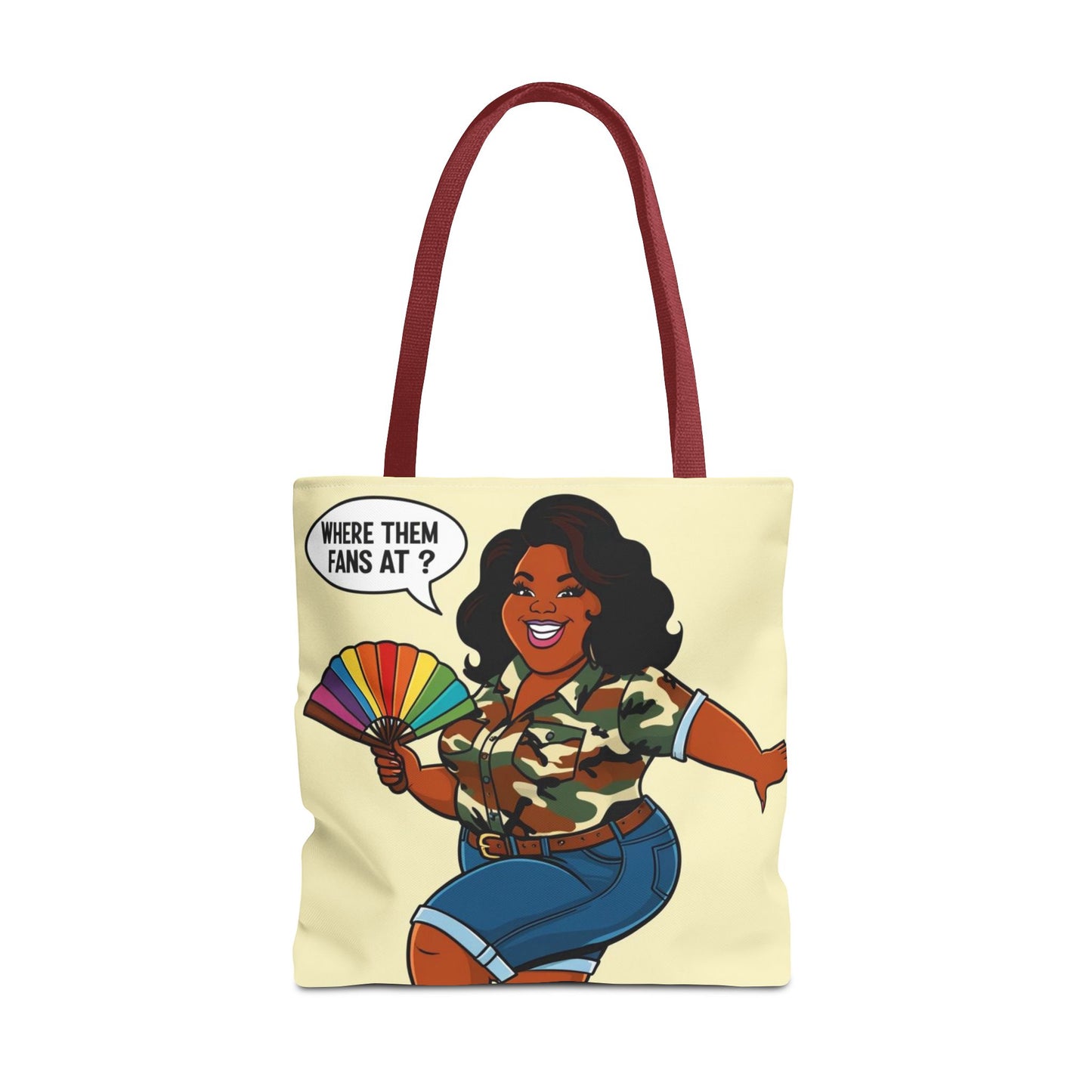 Where Them Fans At? Tote Bag