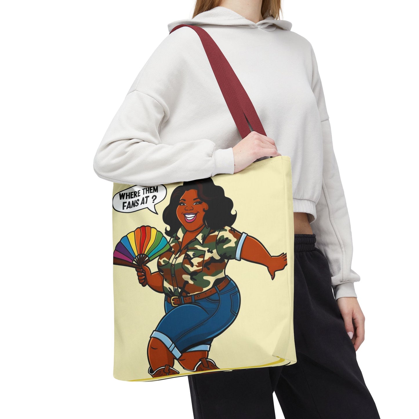 Where Them Fans At? Tote Bag