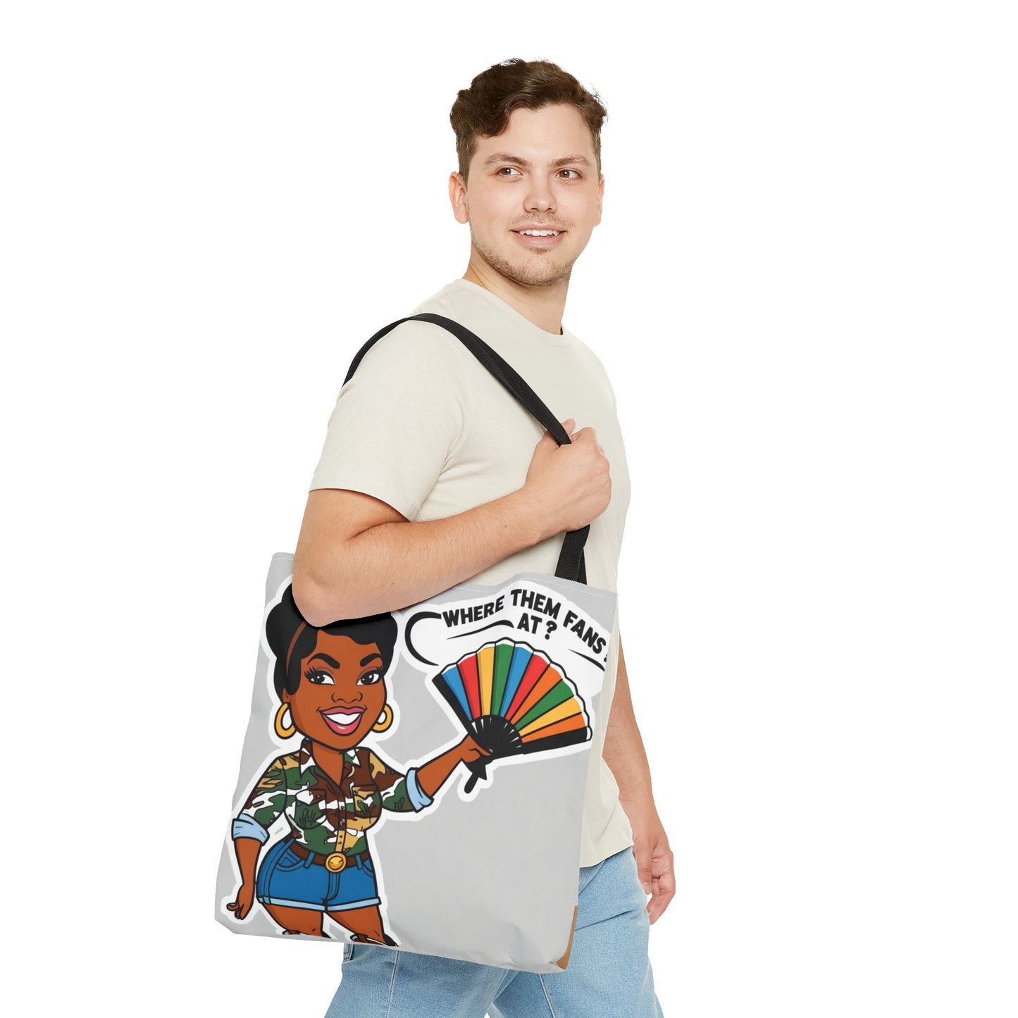 Where Them Fans At? Tote Bag