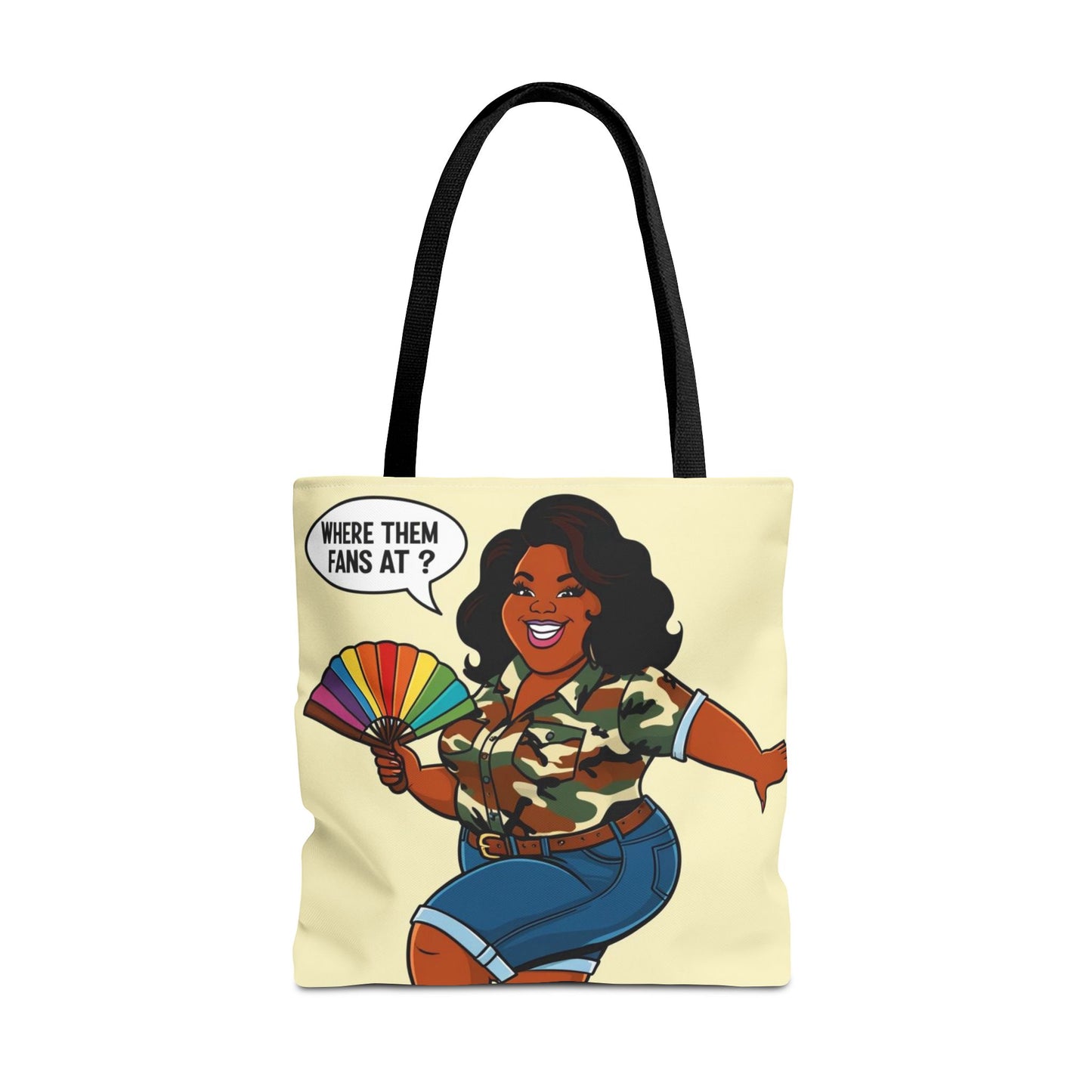 Where Them Fans At? Tote Bag