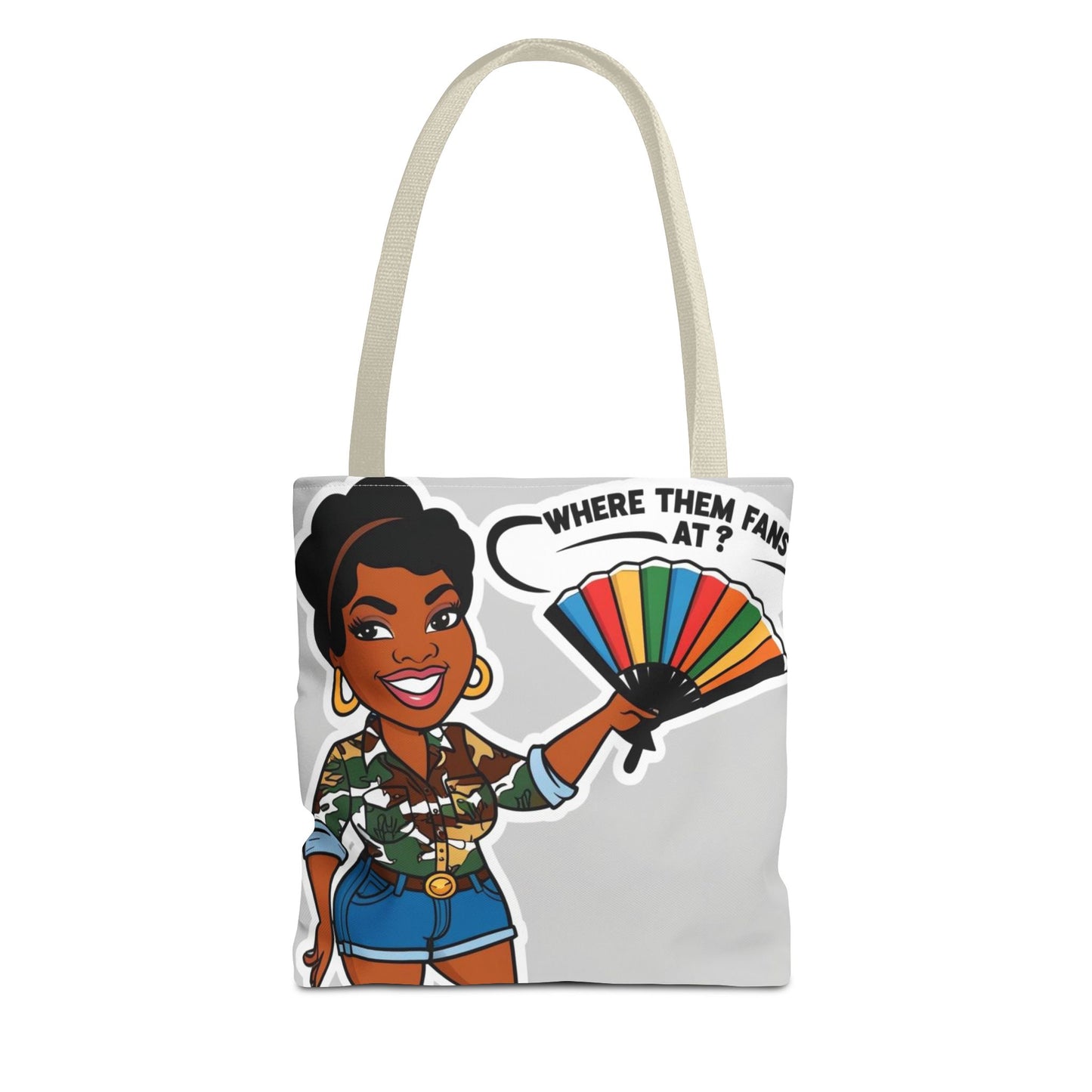 Where Them Fans At? Tote Bag