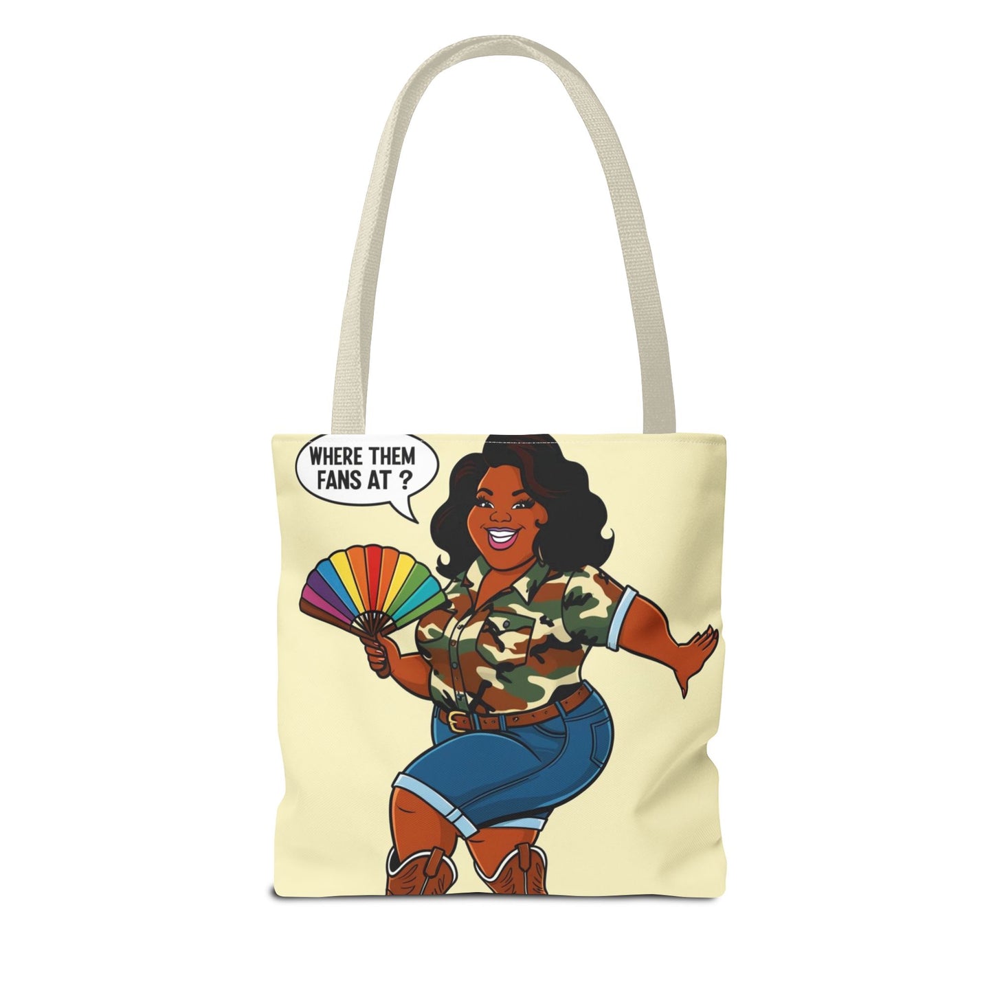 Where Them Fans At? Tote Bag
