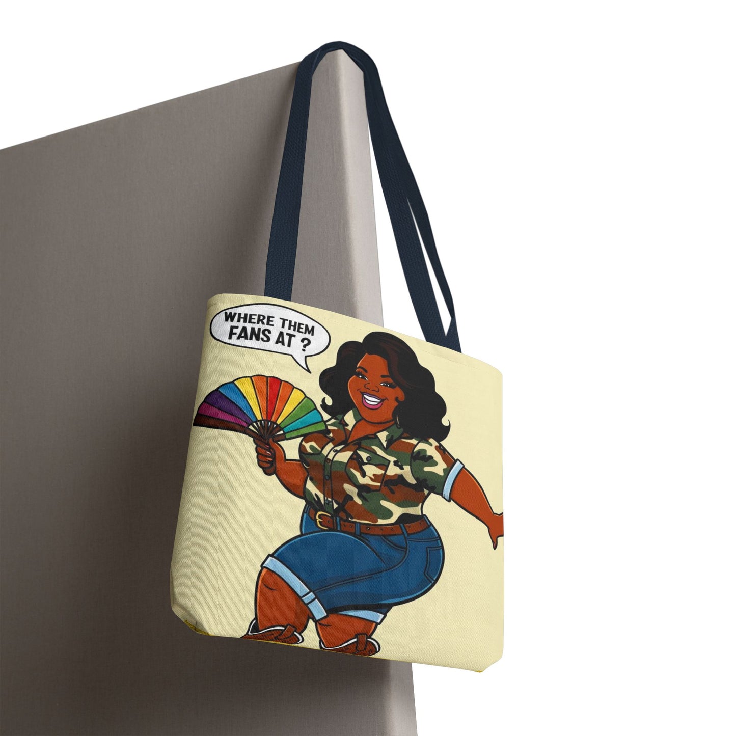 Where Them Fans At? Tote Bag