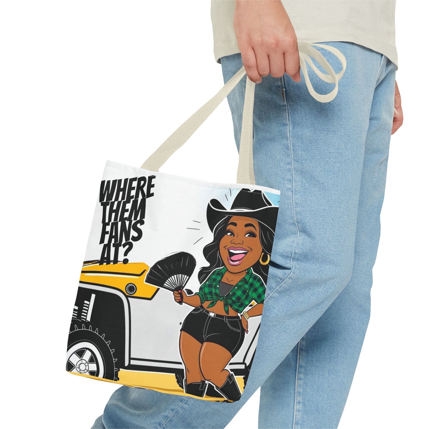 Where Them Fans At? Tote Bag
