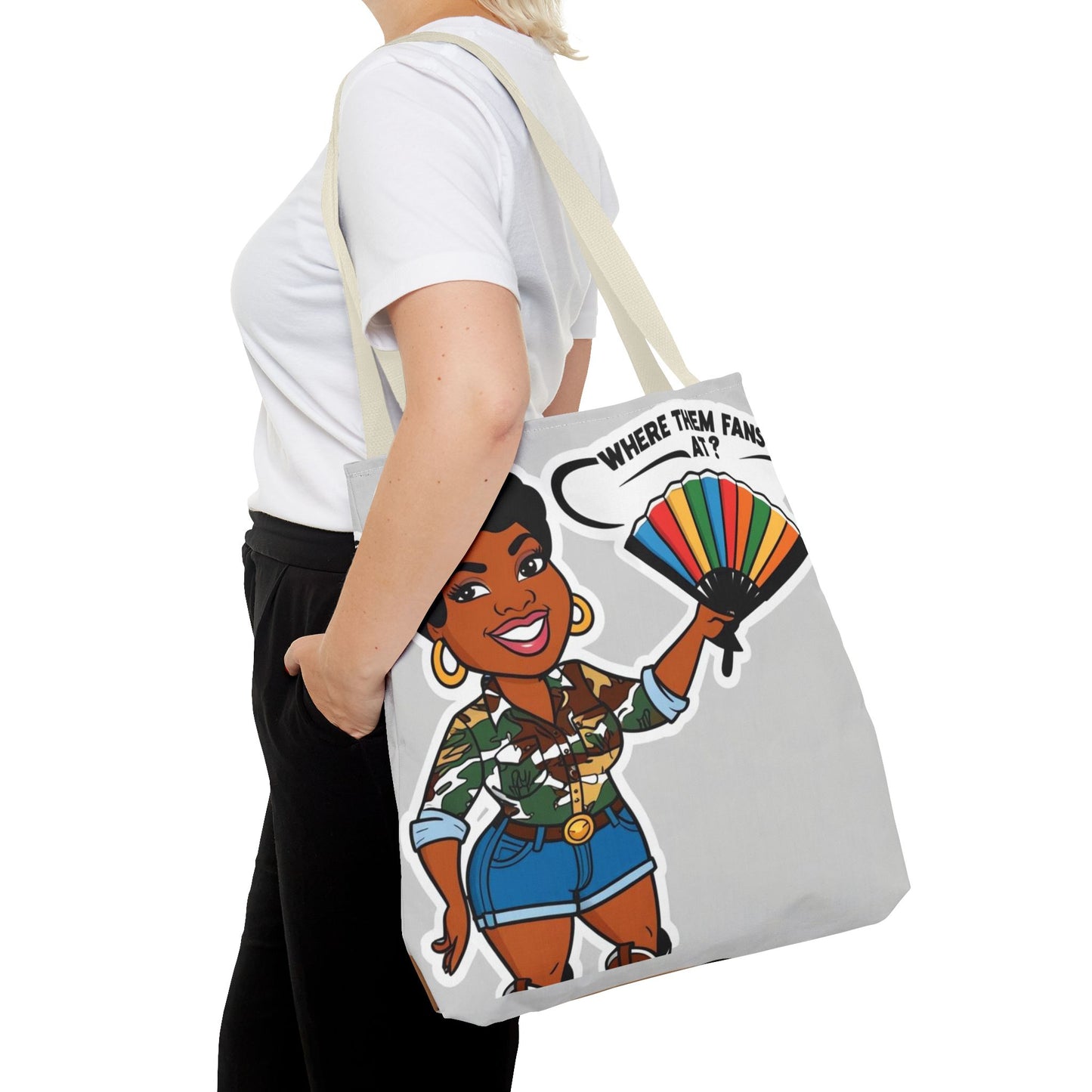 Where Them Fans At? Tote Bag