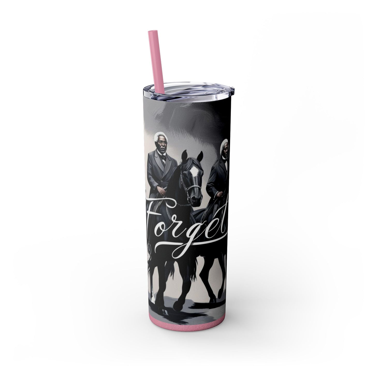 Pay Homage Skinny Tumbler with Straw, 20oz