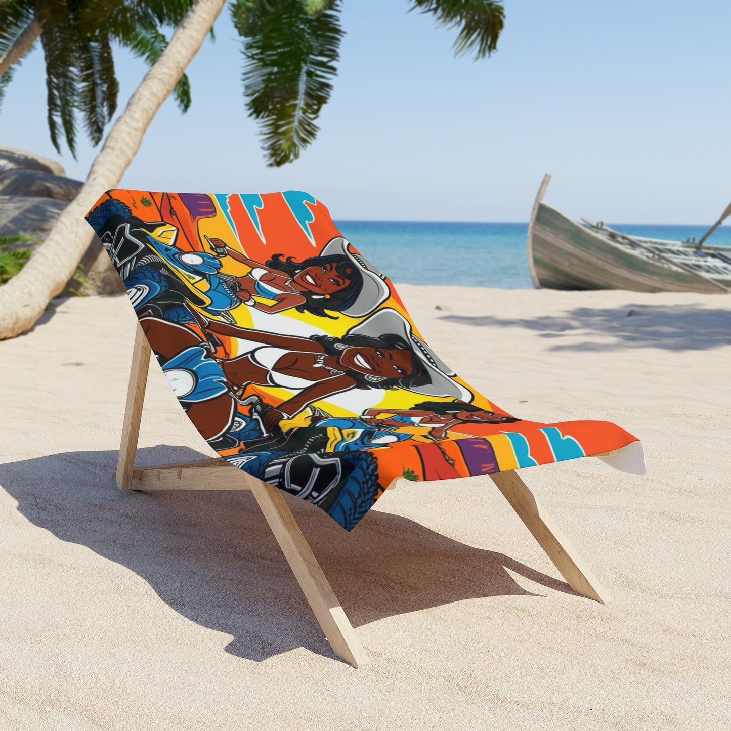 Sexy Off Roader Beach Towel