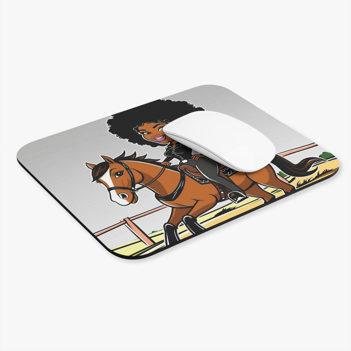 Confident Woman Mouse Pad