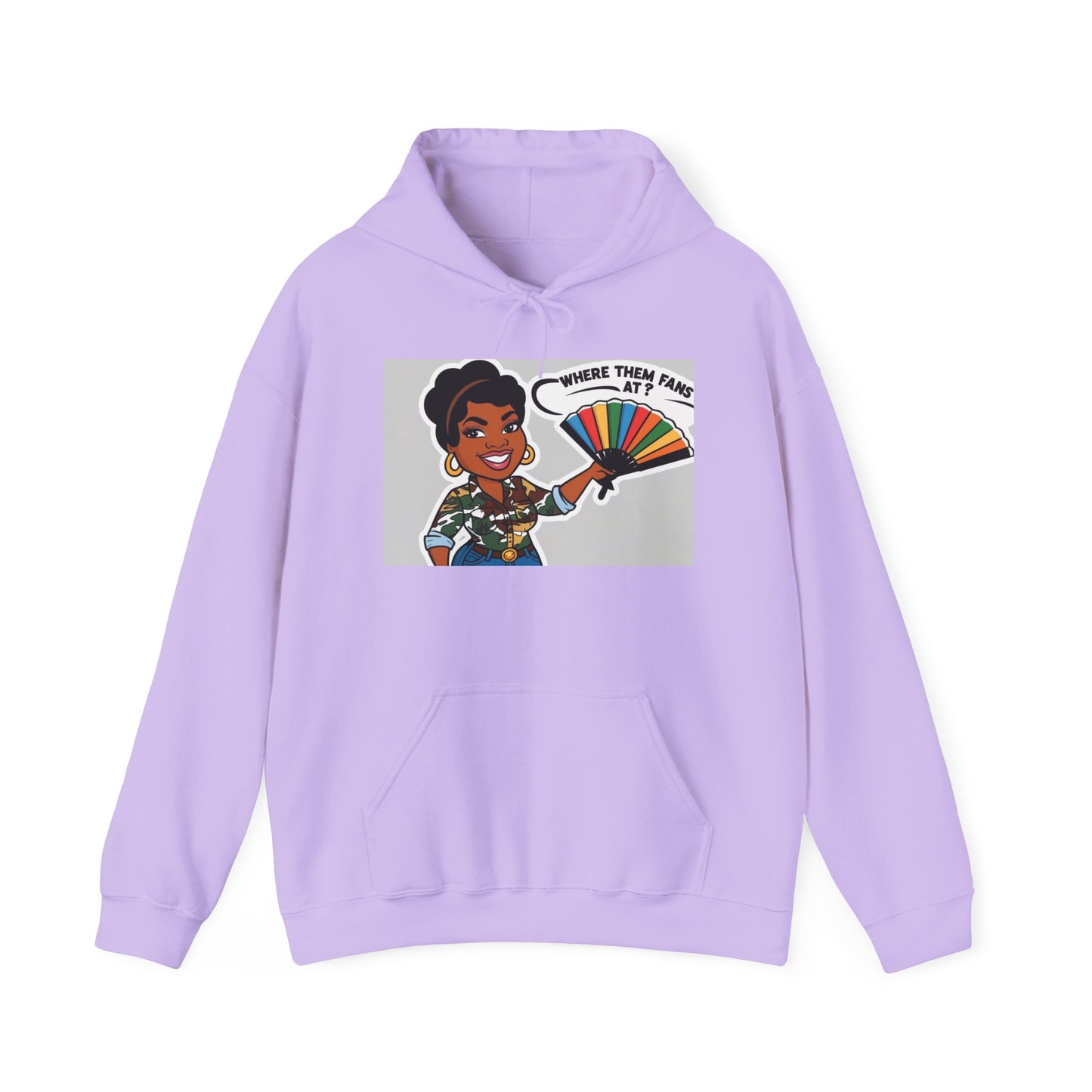 Where Them Fans At? Unisex Hoodie
