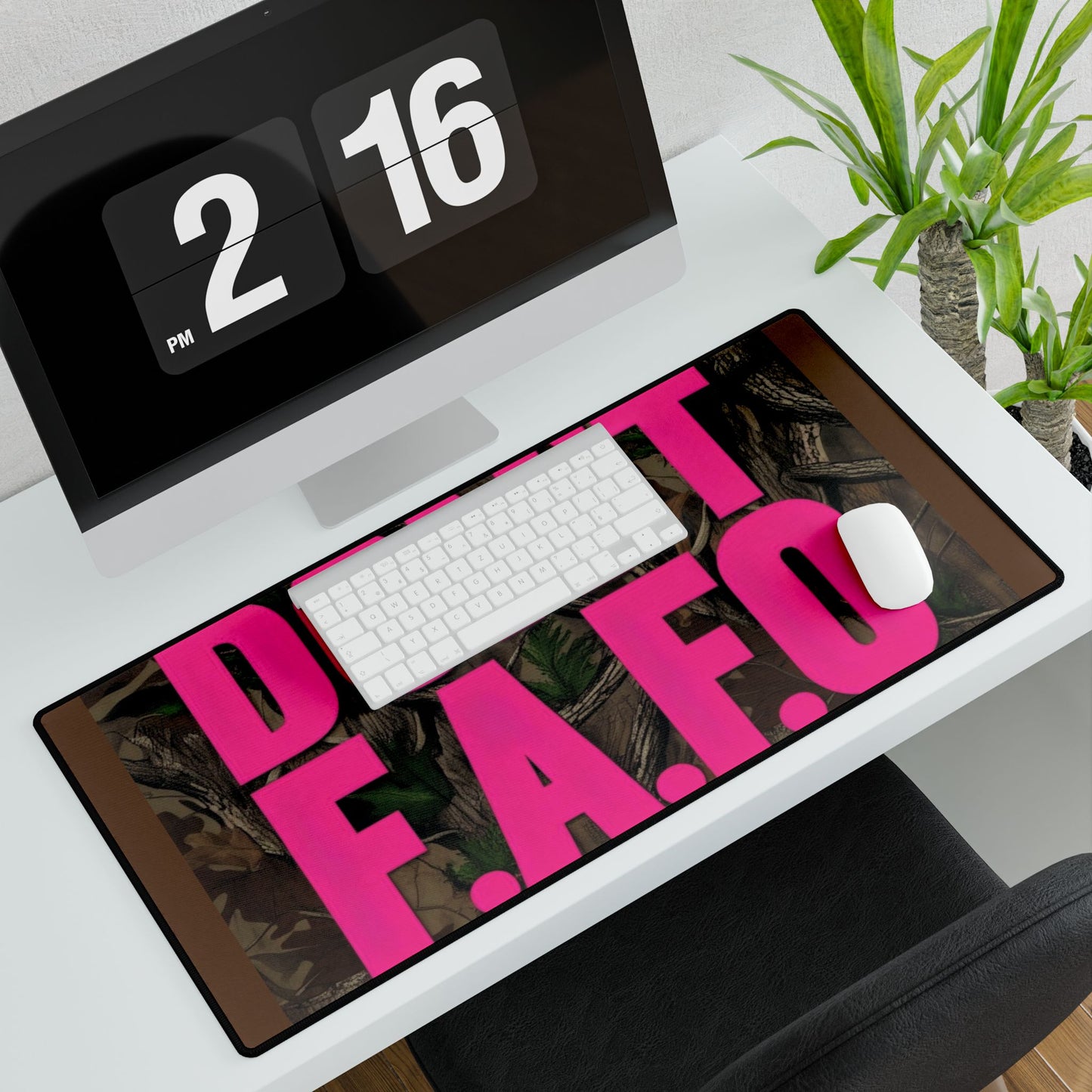 Don't F.A.F.O. Desk Mat