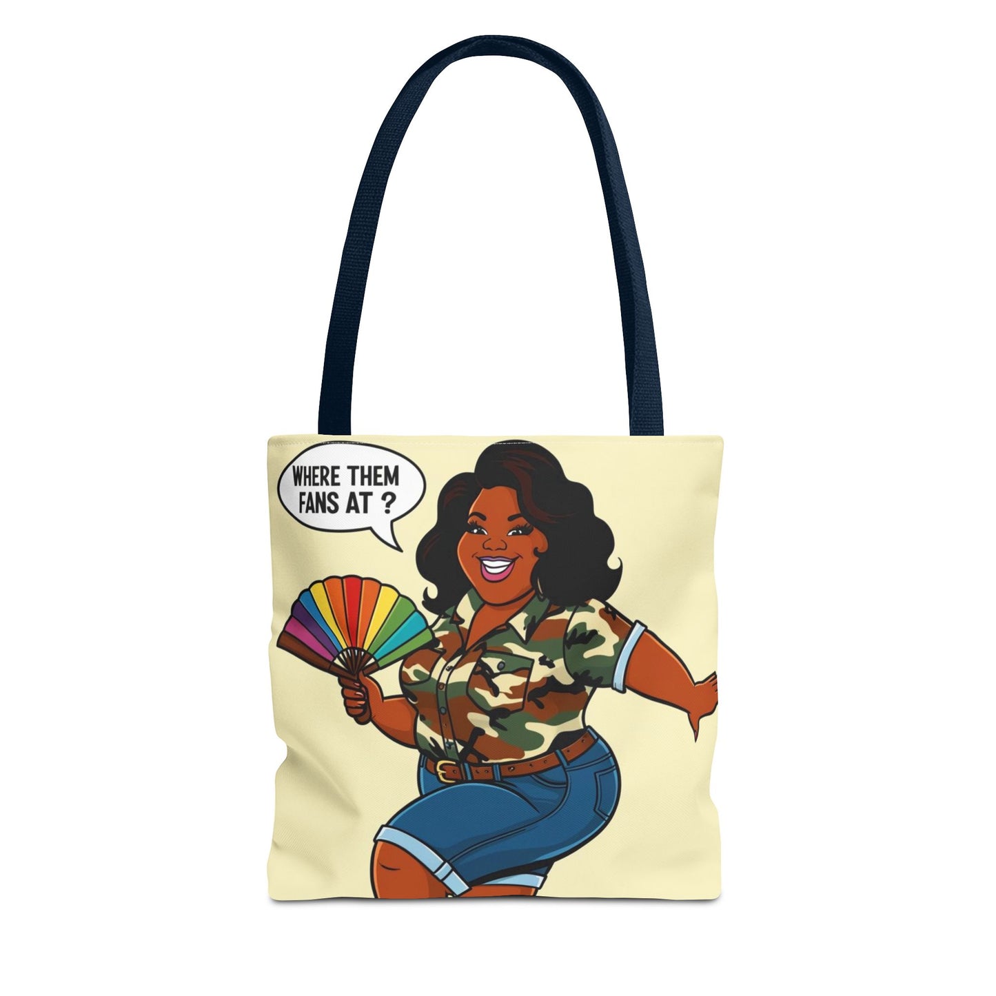Where Them Fans At? Tote Bag