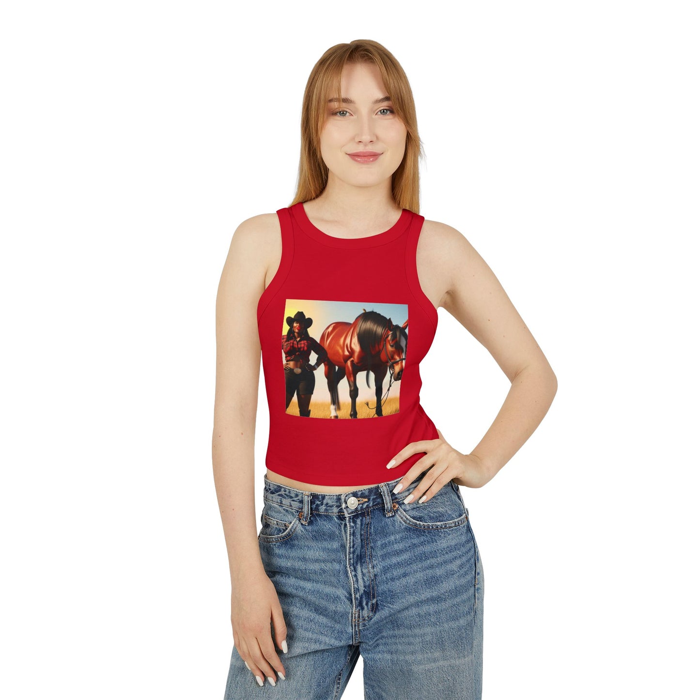 Thickums Racer Tank Top