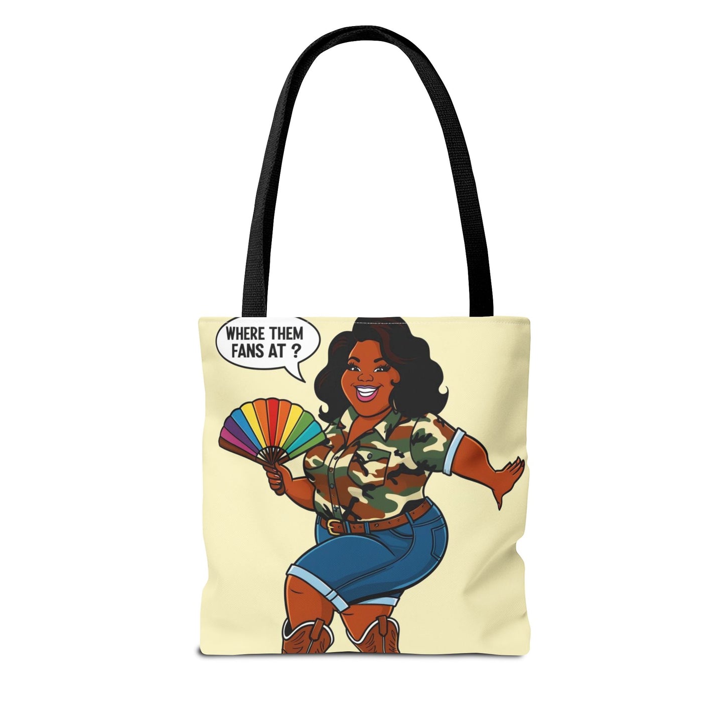 Where Them Fans At? Tote Bag
