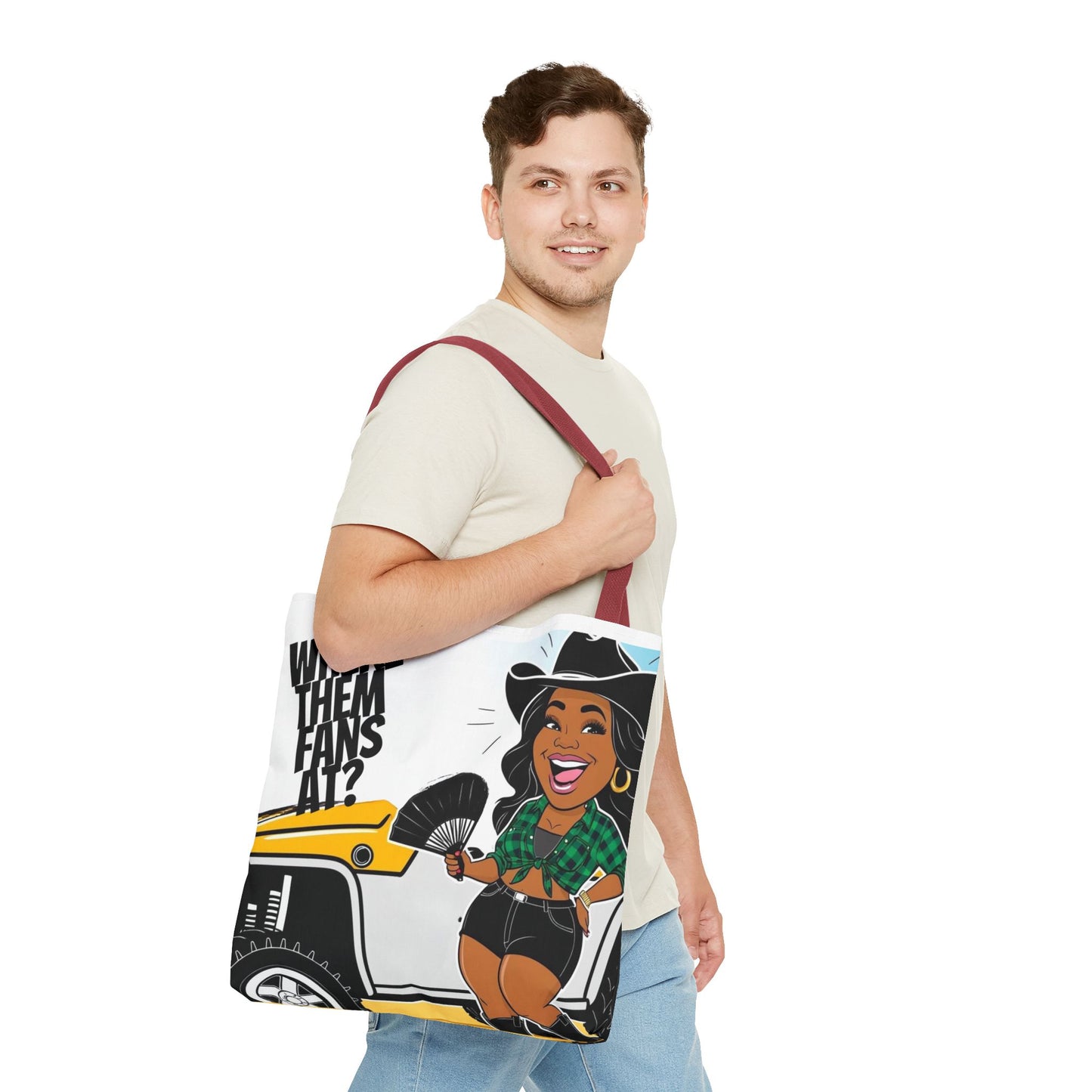 Where Them Fans At? Tote Bag
