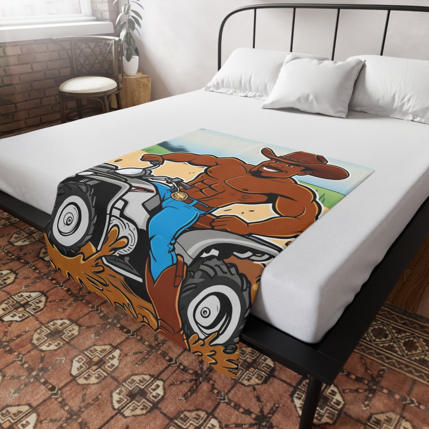 Big Boy Plush Fleece Blanket