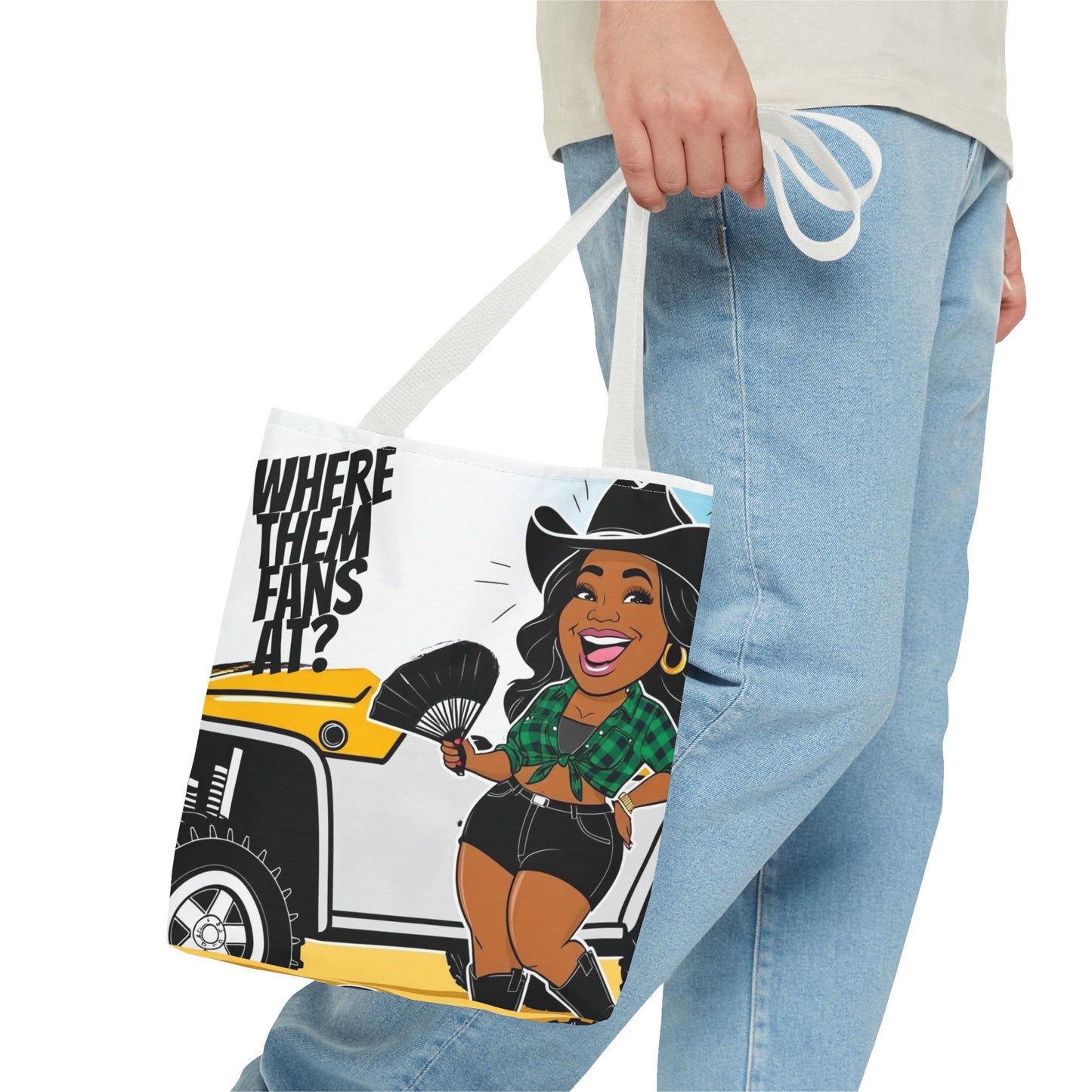 Where Them Fans At? Tote Bag