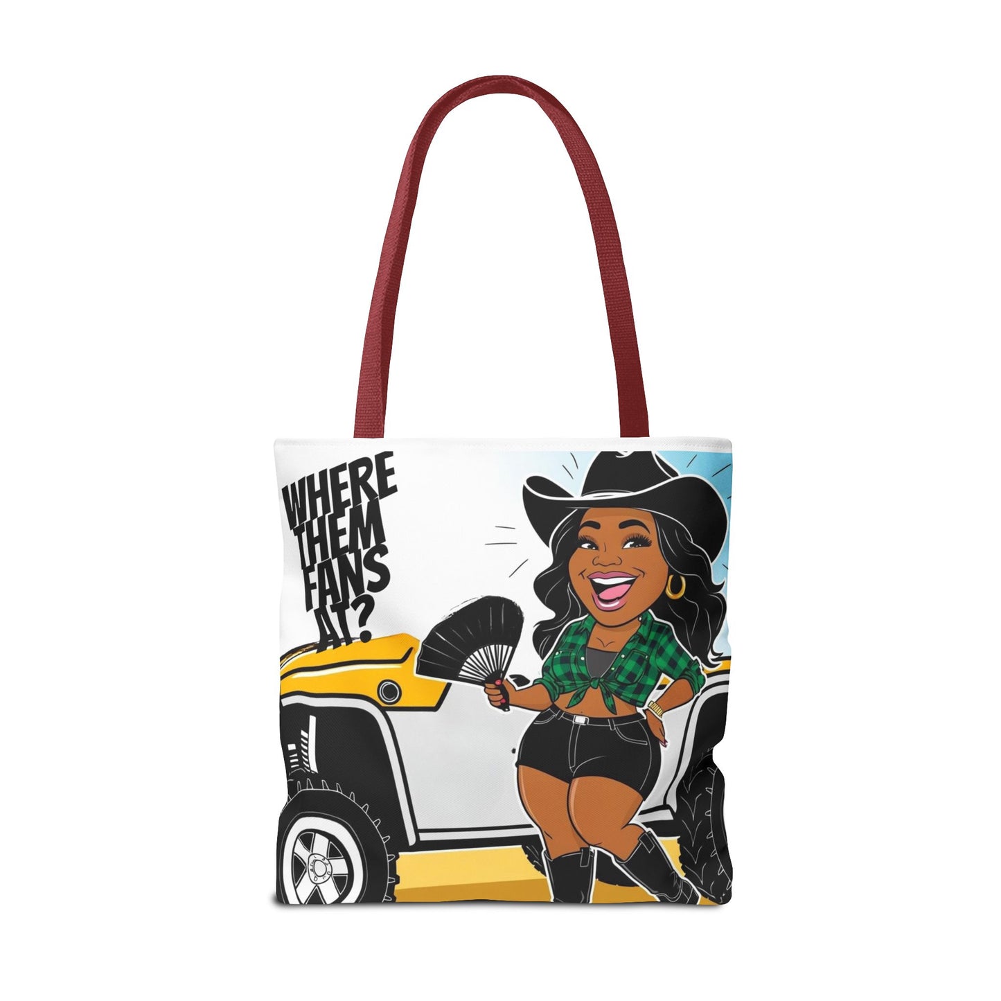 Where Them Fans At? Tote Bag