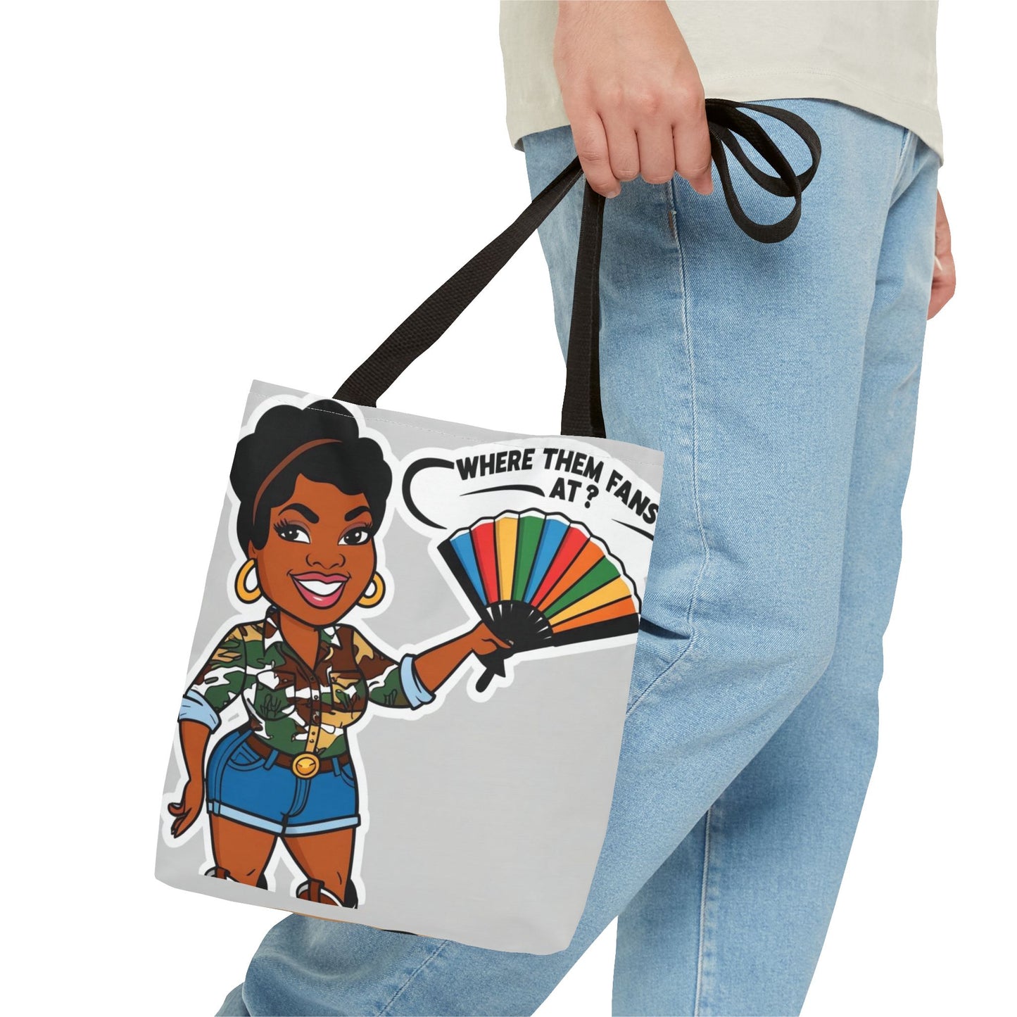 Where Them Fans At? Tote Bag