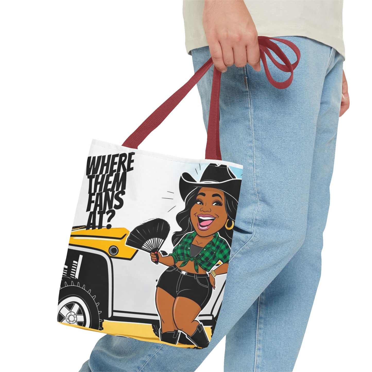 Where Them Fans At? Tote Bag