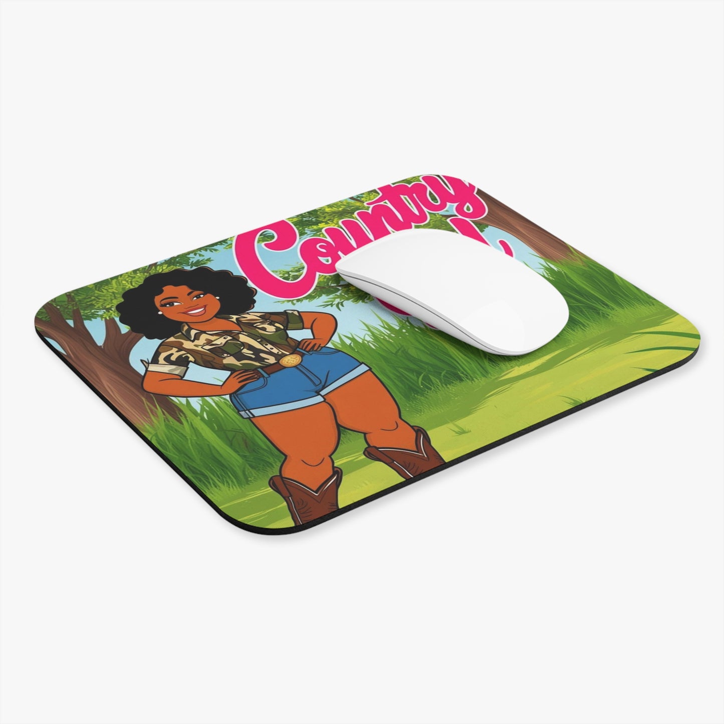 Country Girl Mouse Pad
