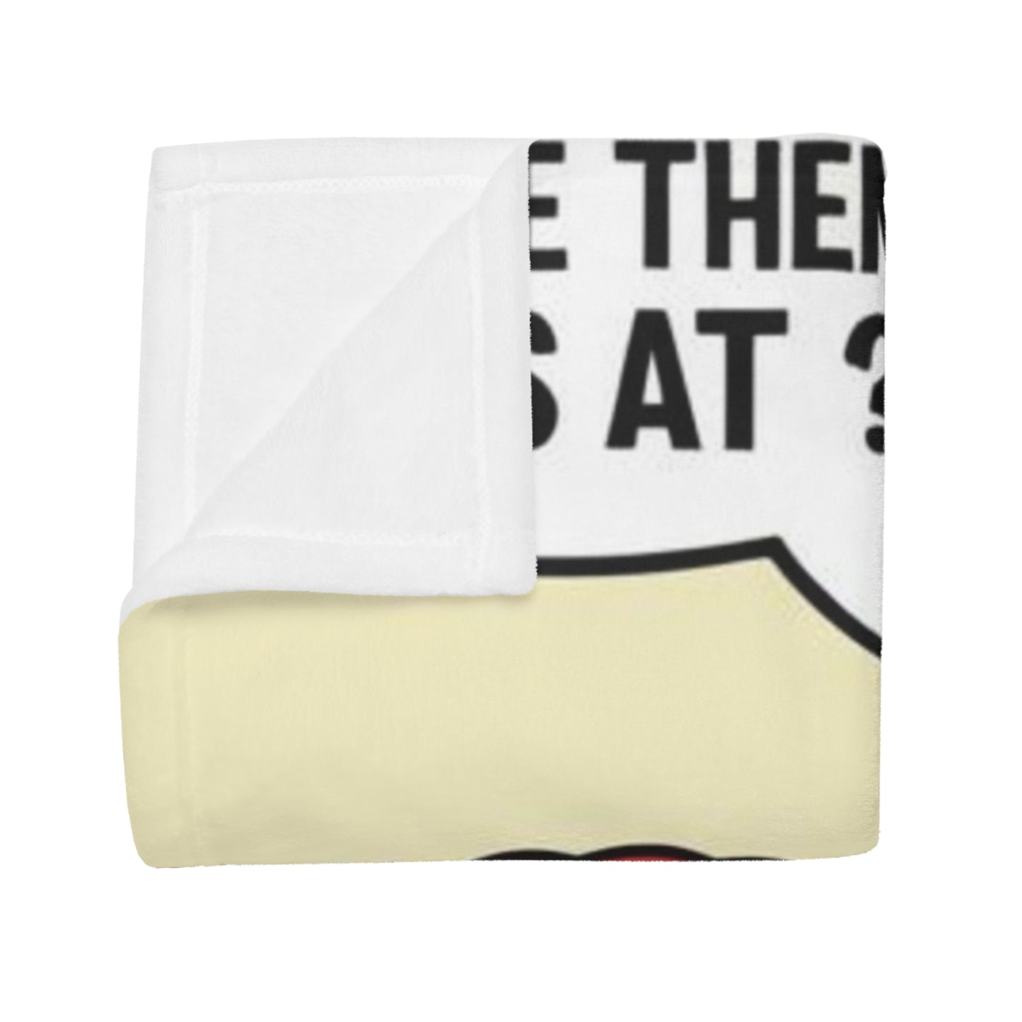 Where Them Fans At? Plush Fleece Blanket