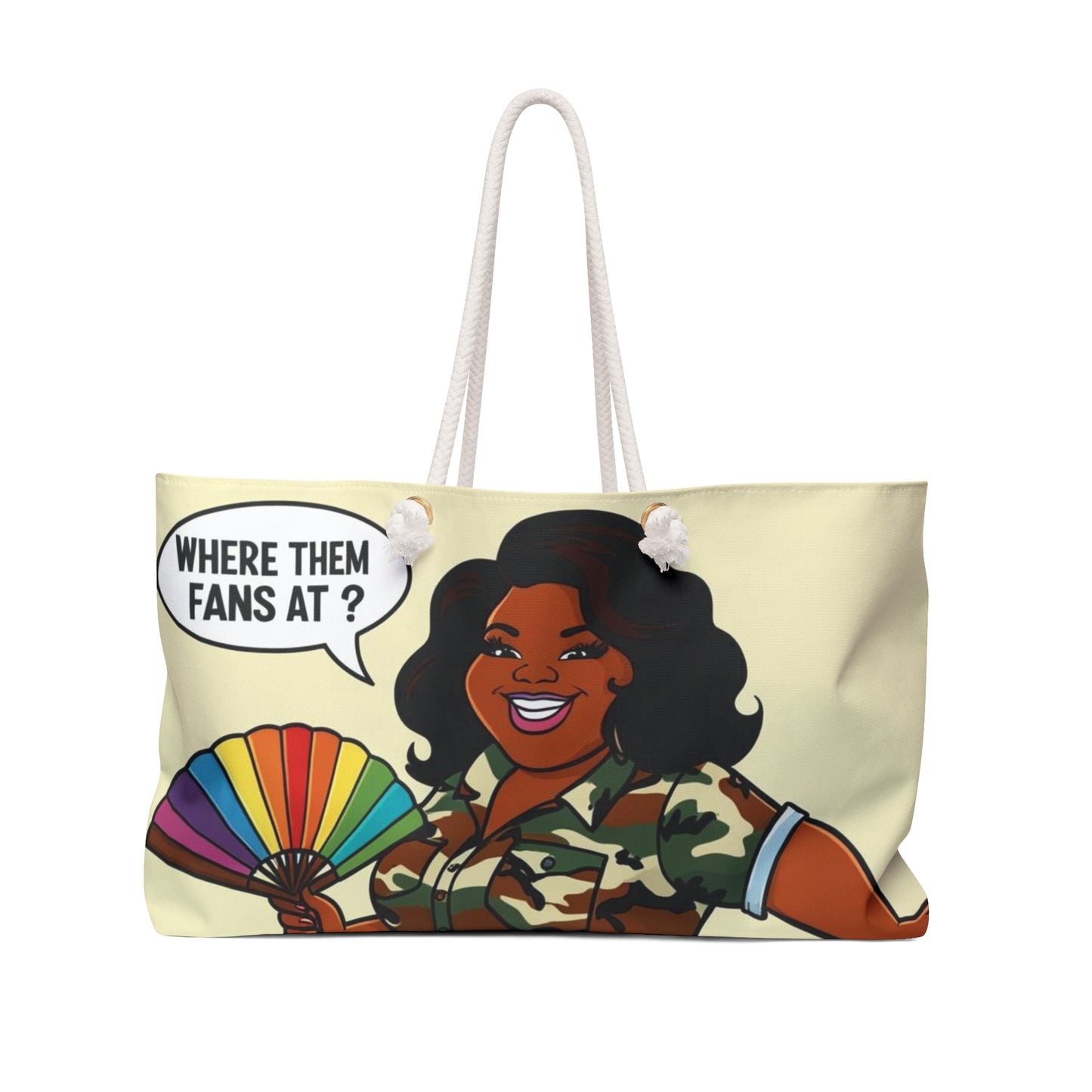 Where Them Fans At? Weekender Bag