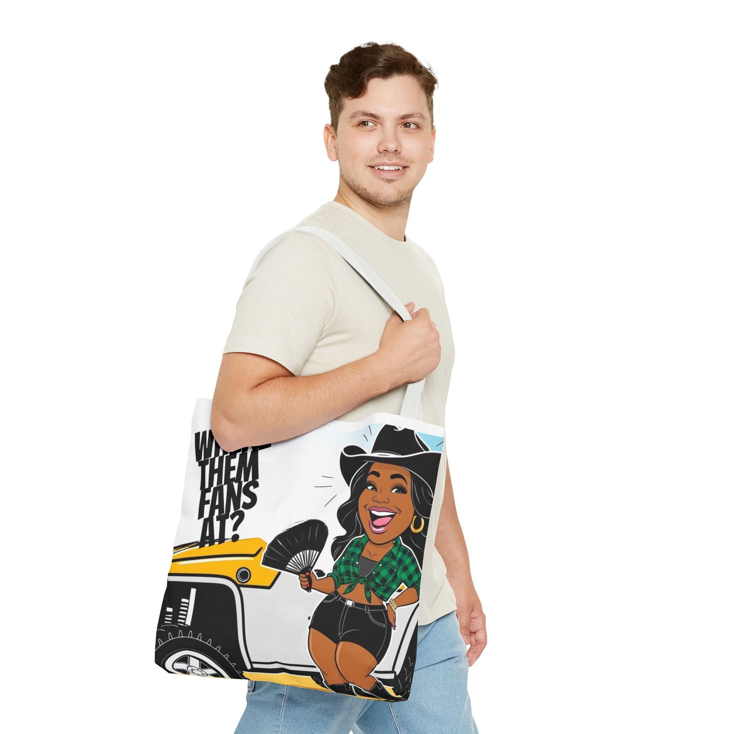 Where Them Fans At? Tote Bag