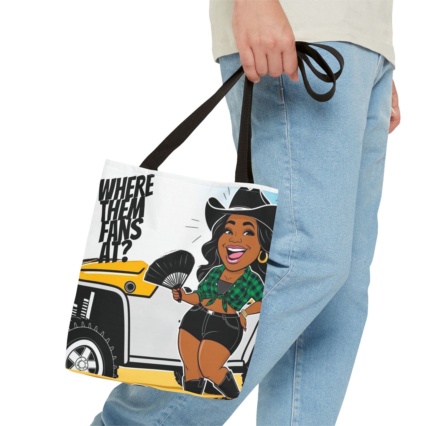 Where Them Fans At? Tote Bag