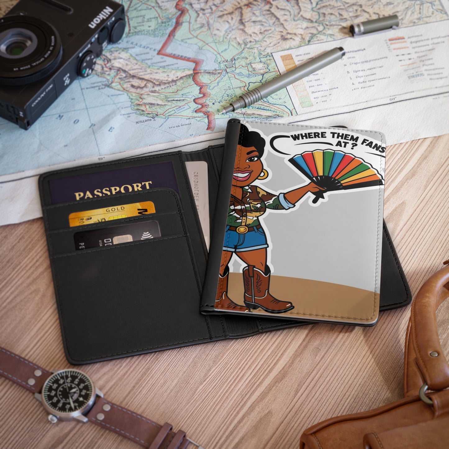 Where Them Fans At? Passport Cover